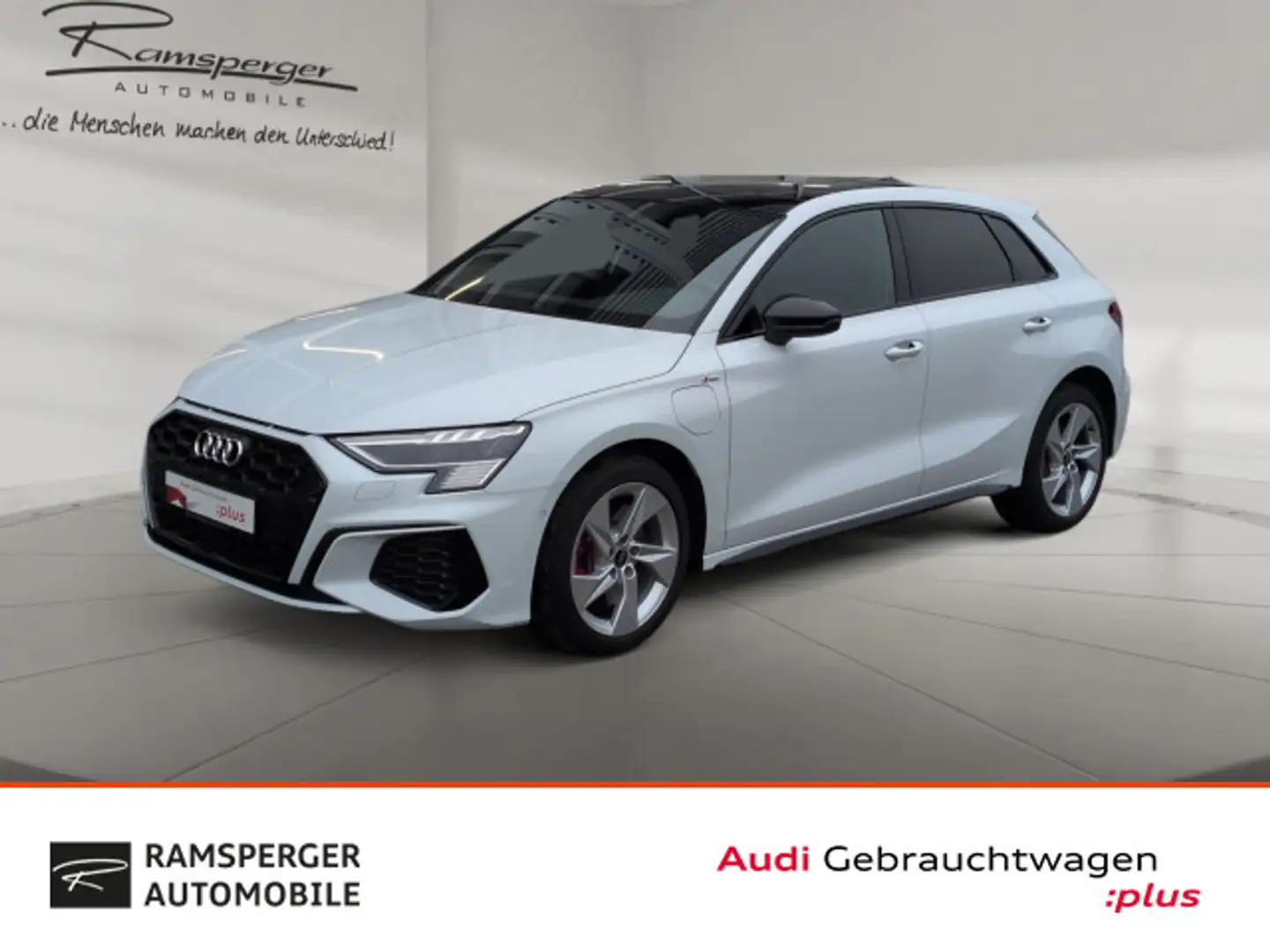 Audi A3 S line 45 TFSI e Matrix ACC Pano Blanc - 1