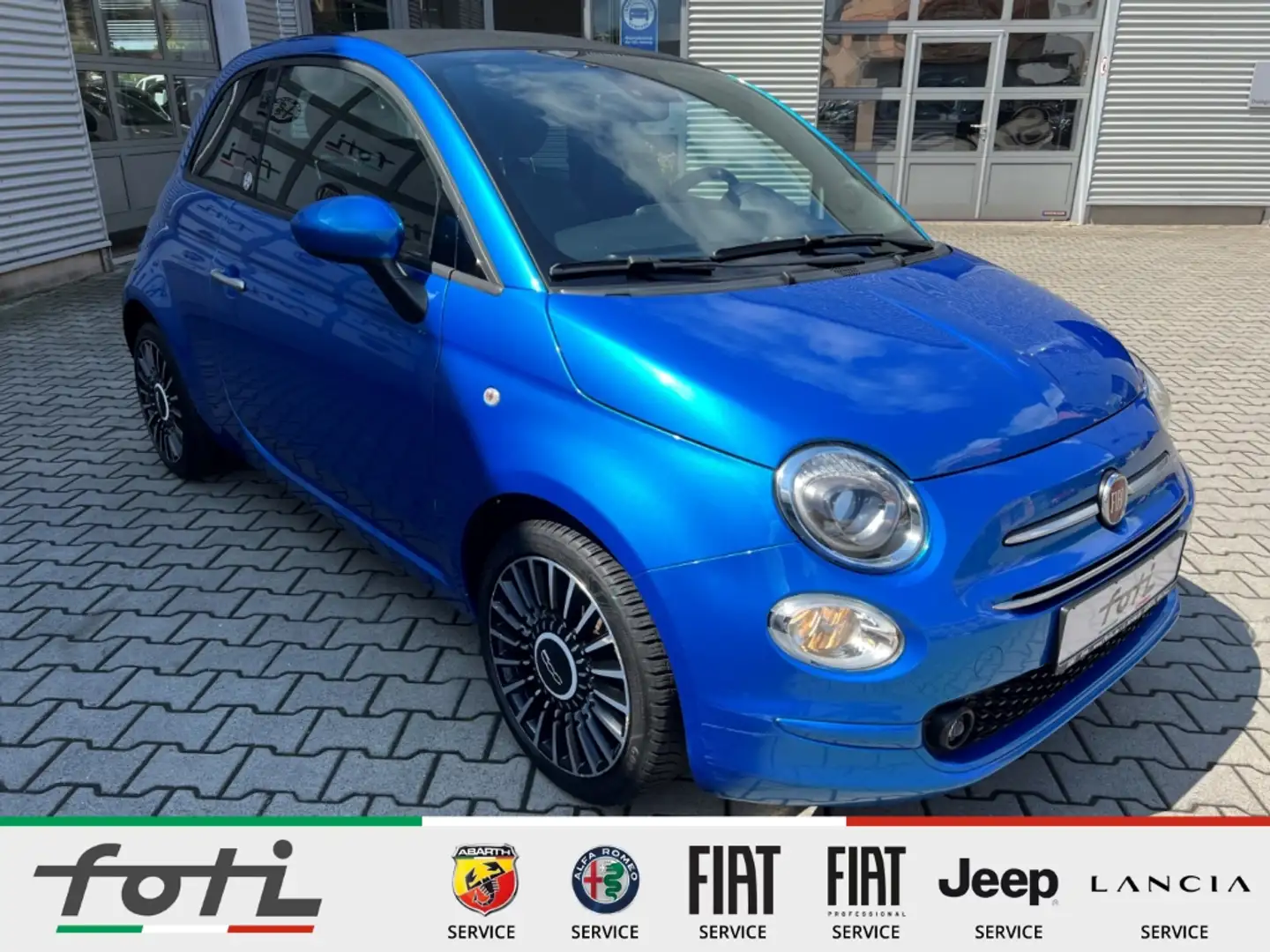 Fiat 500C Launch Edition 1.0 70PS PDC Klima Car Play Blu/Azzurro - 1