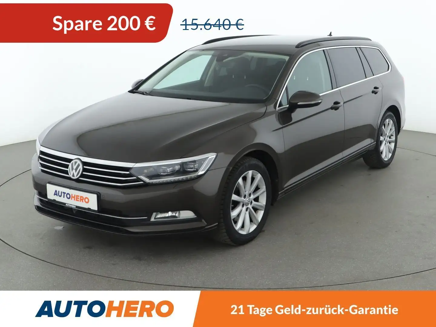 Volkswagen Passat 1.8 TSI Comfortline BM Aut.*NAVI*LED*ACC* Braun - 1