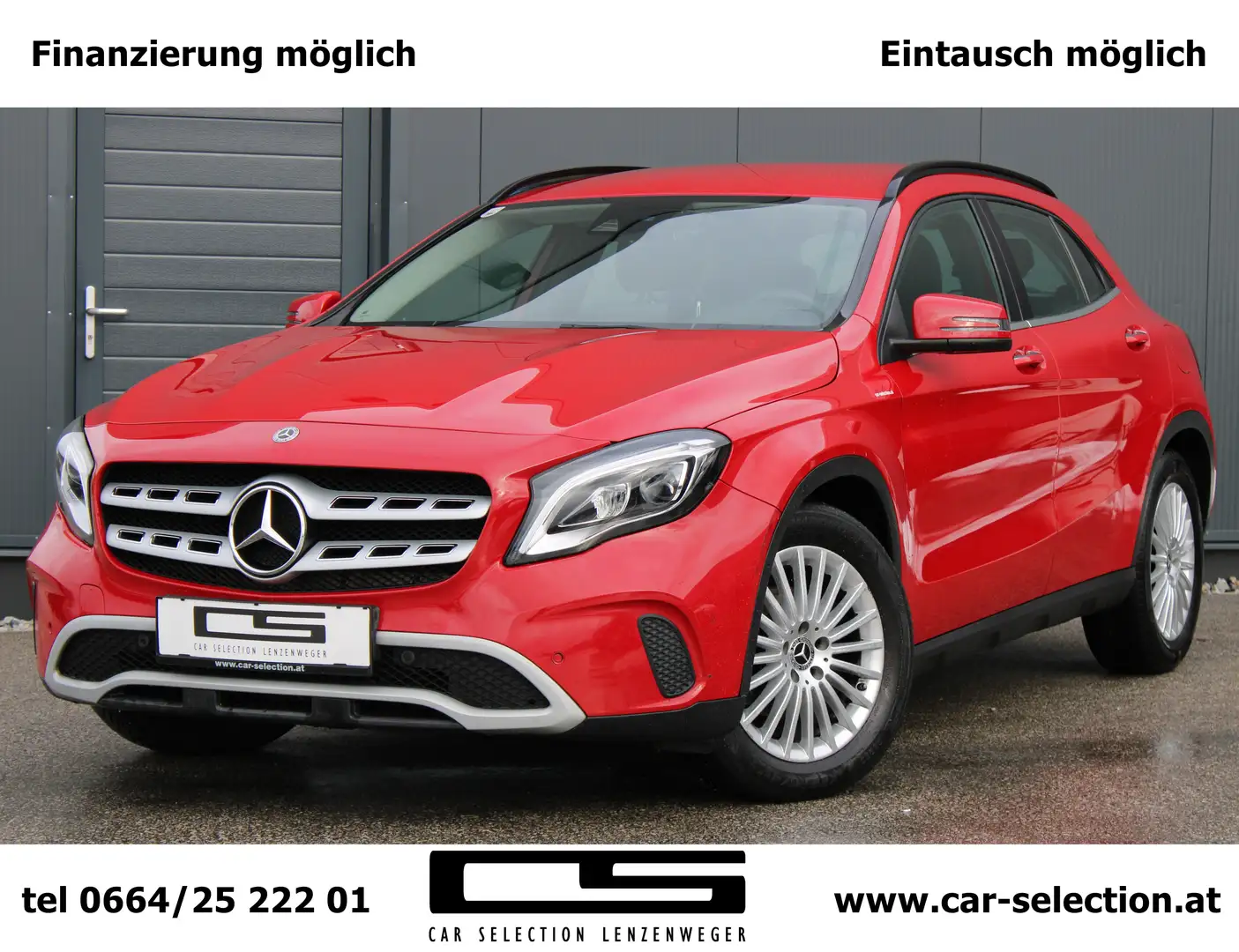 Mercedes-Benz GLA 200 200 CDI aut. 4-Matic *Style*Navi*LED* Rot - 1