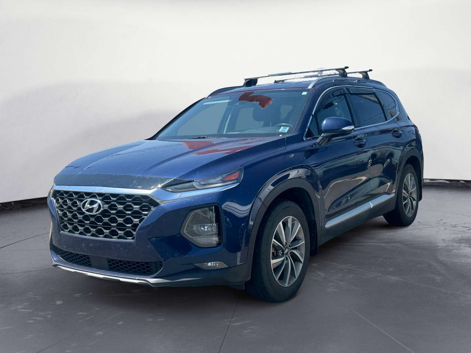 Blue 2020 Hyundai Santa Fe SUV / Crossover All-Wheel Drive 8-Speed Automatic