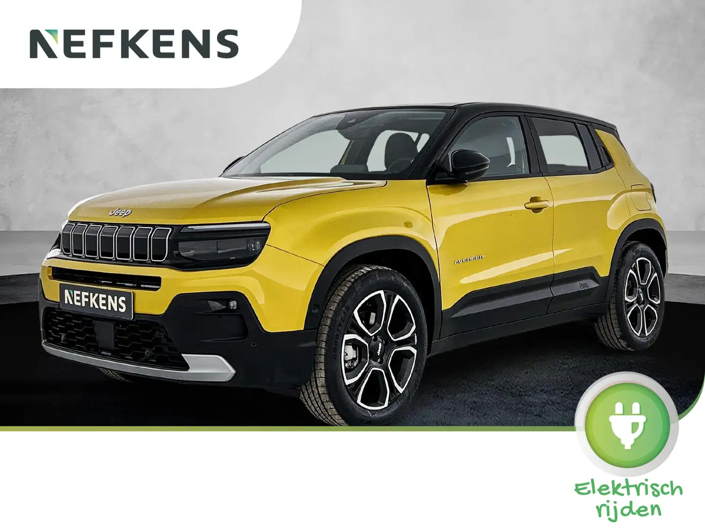 Jeep Avenger EV Summit 54 kWh 156 pk | Navigatie via Apple Carp Geel - 1