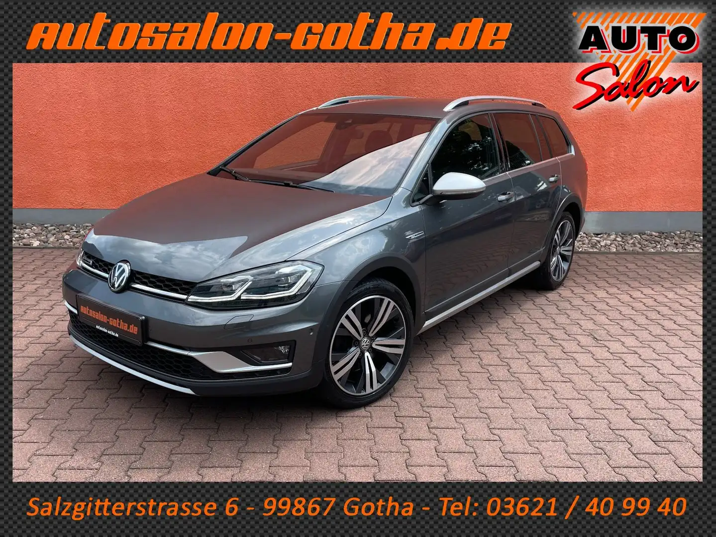 Volkswagen Golf VII Alltrack DSG 4Motion LED+Standhzg FSHzg Grau - 1