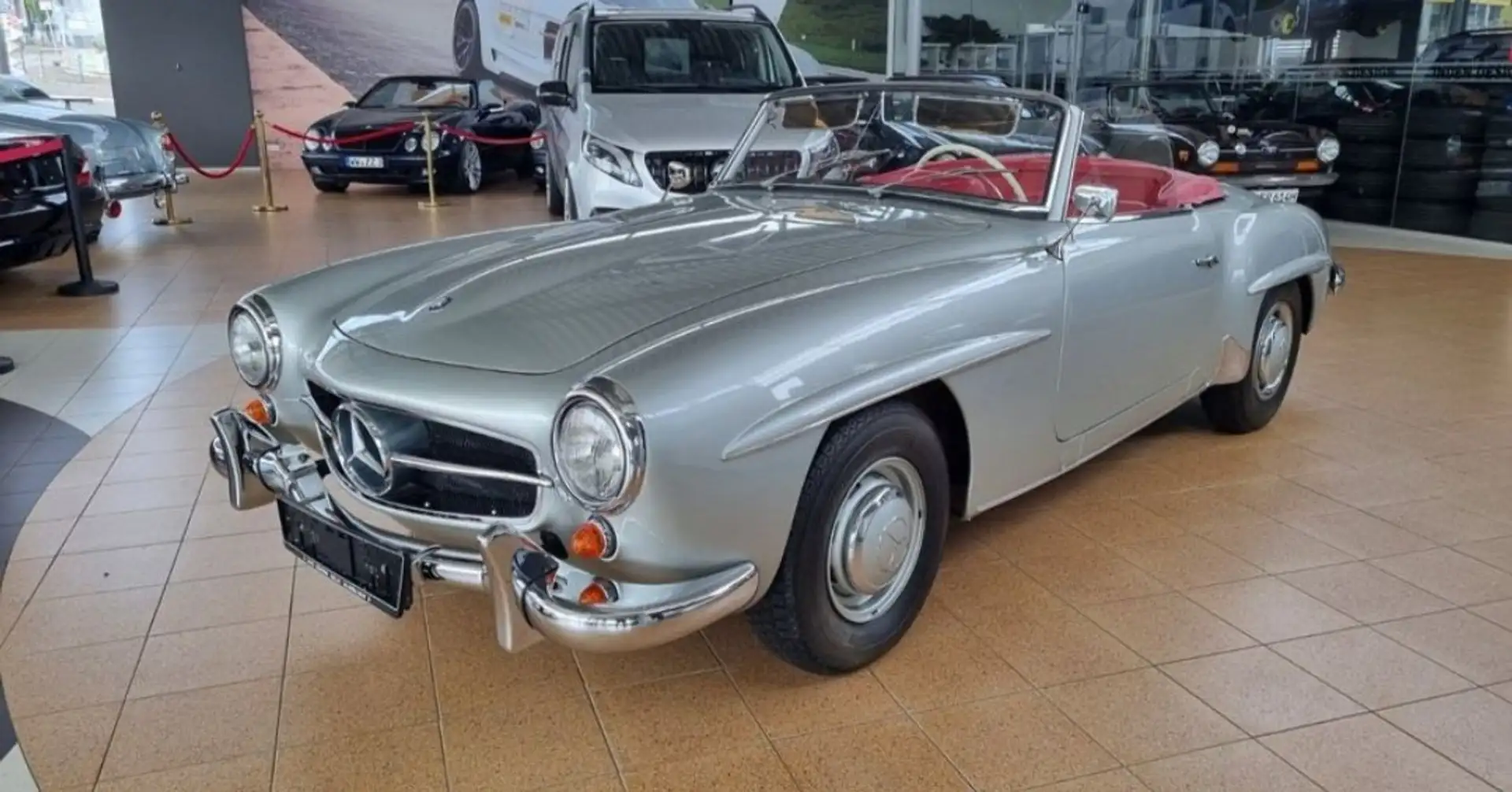 Mercedes-Benz 190 190SL, Bj. 1957, 30 Jahre in einem Besitz Zilver - 2