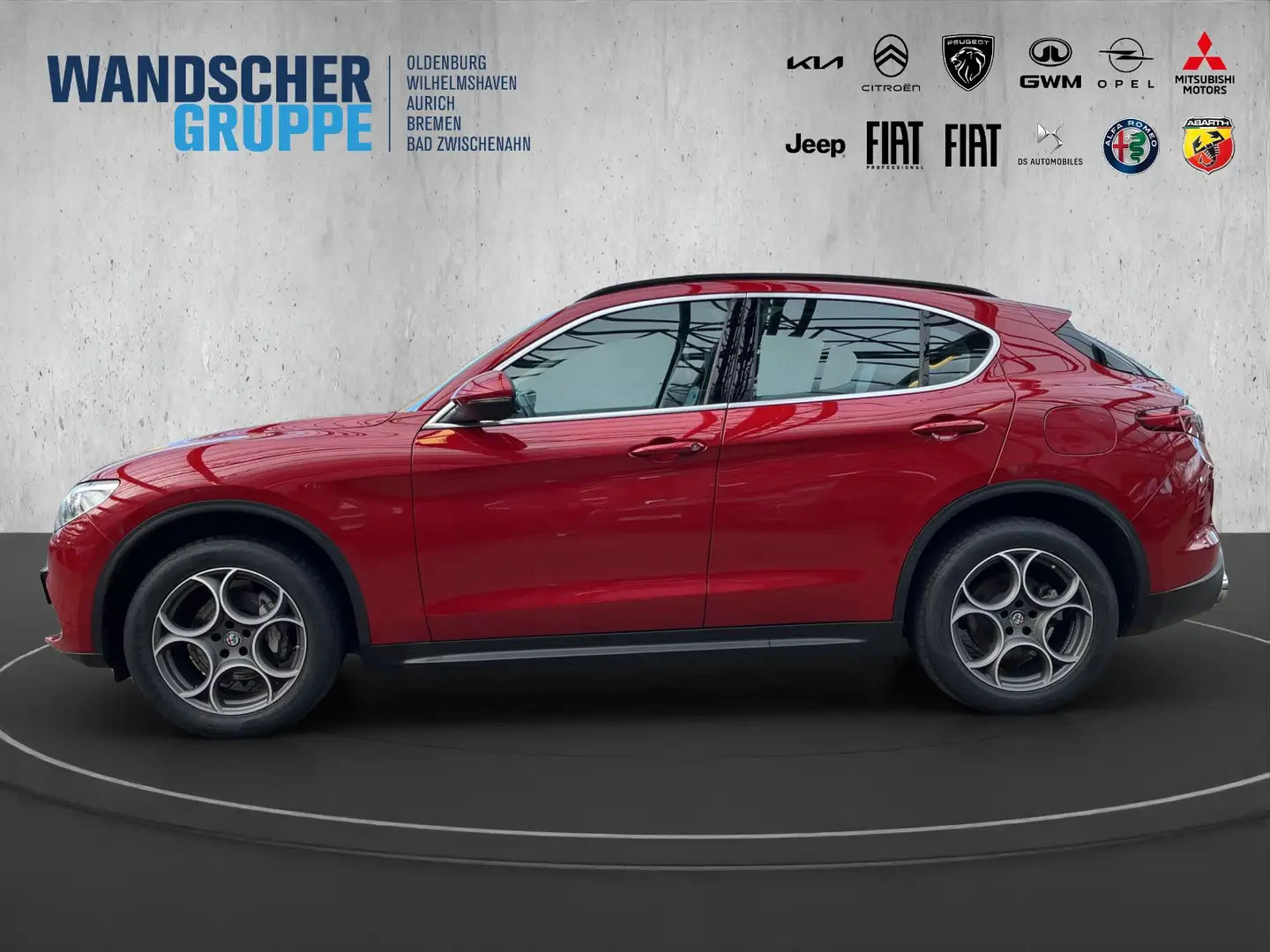 Alfa Romeo Stelvio Super Q4 2.0 Turbo Navi+SHZ+RFK+Memory Rot - 2