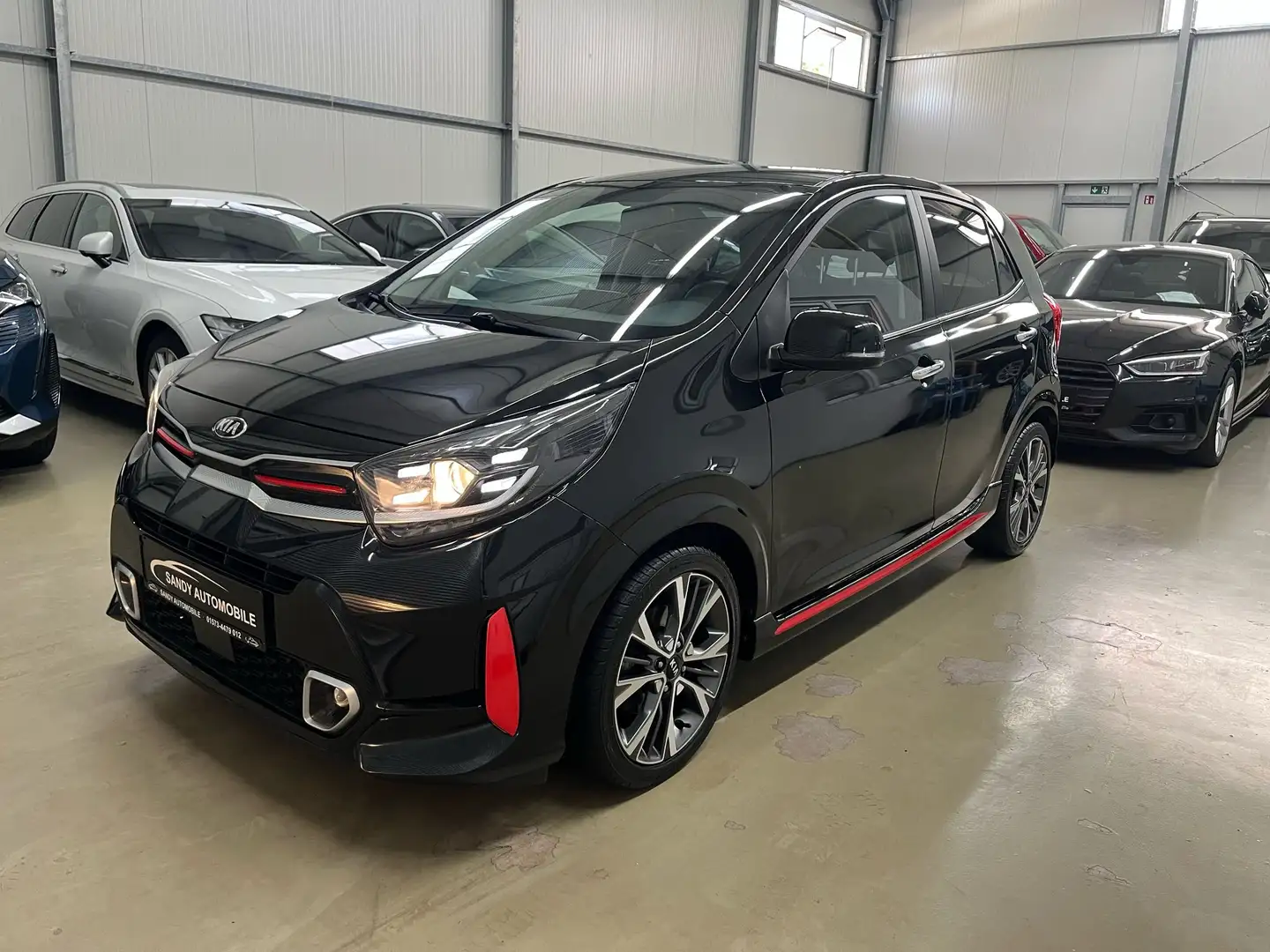Kia Picanto GT-Line1.2Navi Kamera DAB Leder SHZ Schwarz - 1