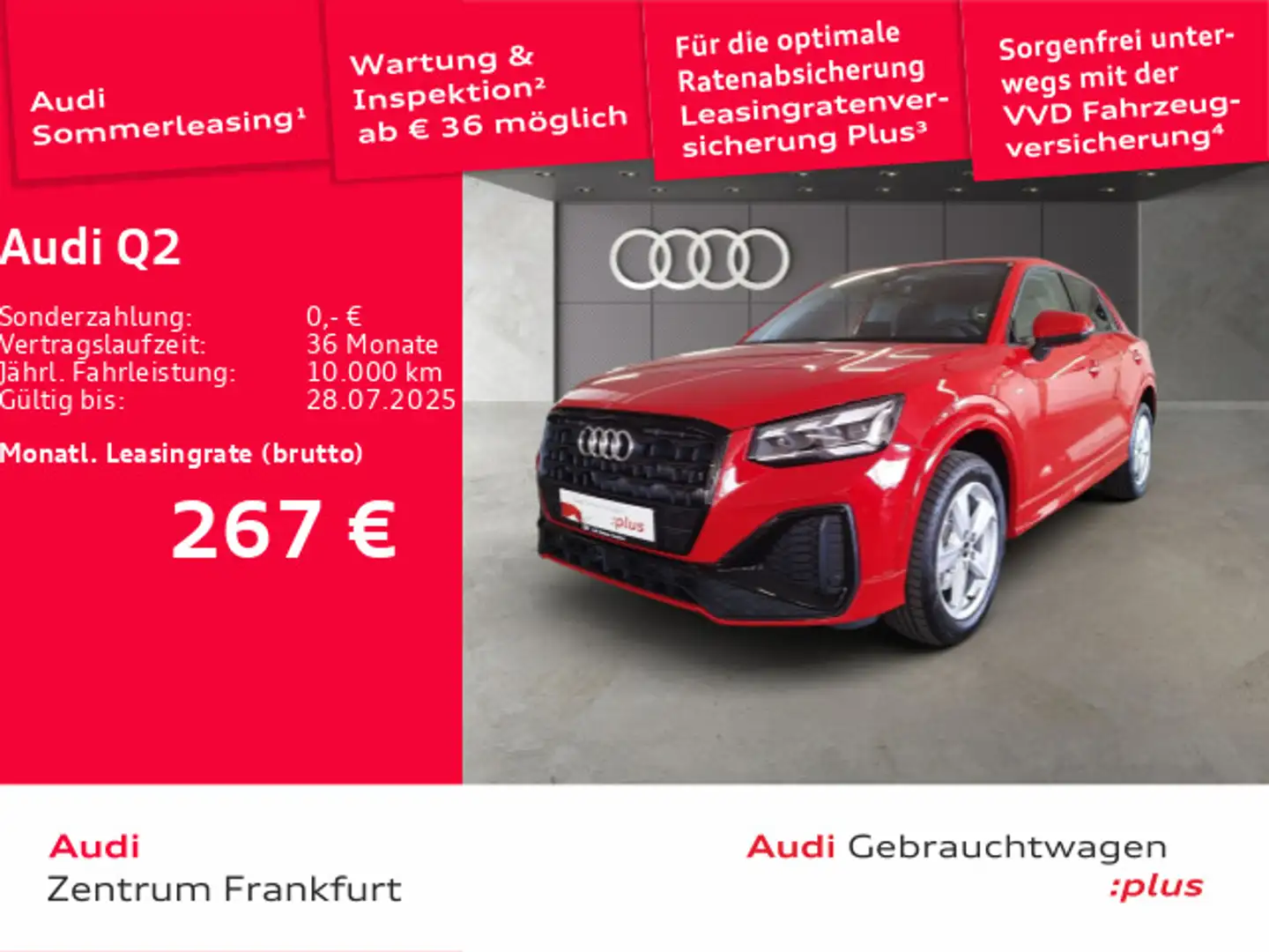 Audi Q2 35 TDI S tronic S line Matrix-LED Tempomat DA Rot - 1