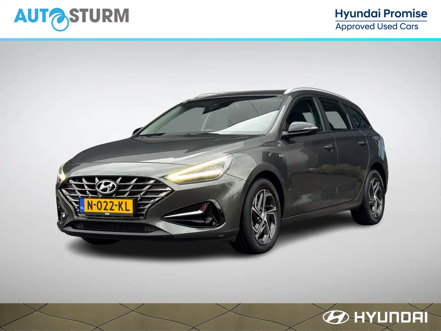 Hyundai i30 Wagon 1.0 T-GDi MHEV Comfort Smart Automaat! Grijs - 1