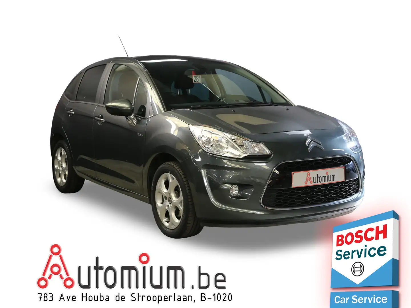 Citroen C3 C3 1.4 HDi Exclusive FAP Gris - 1