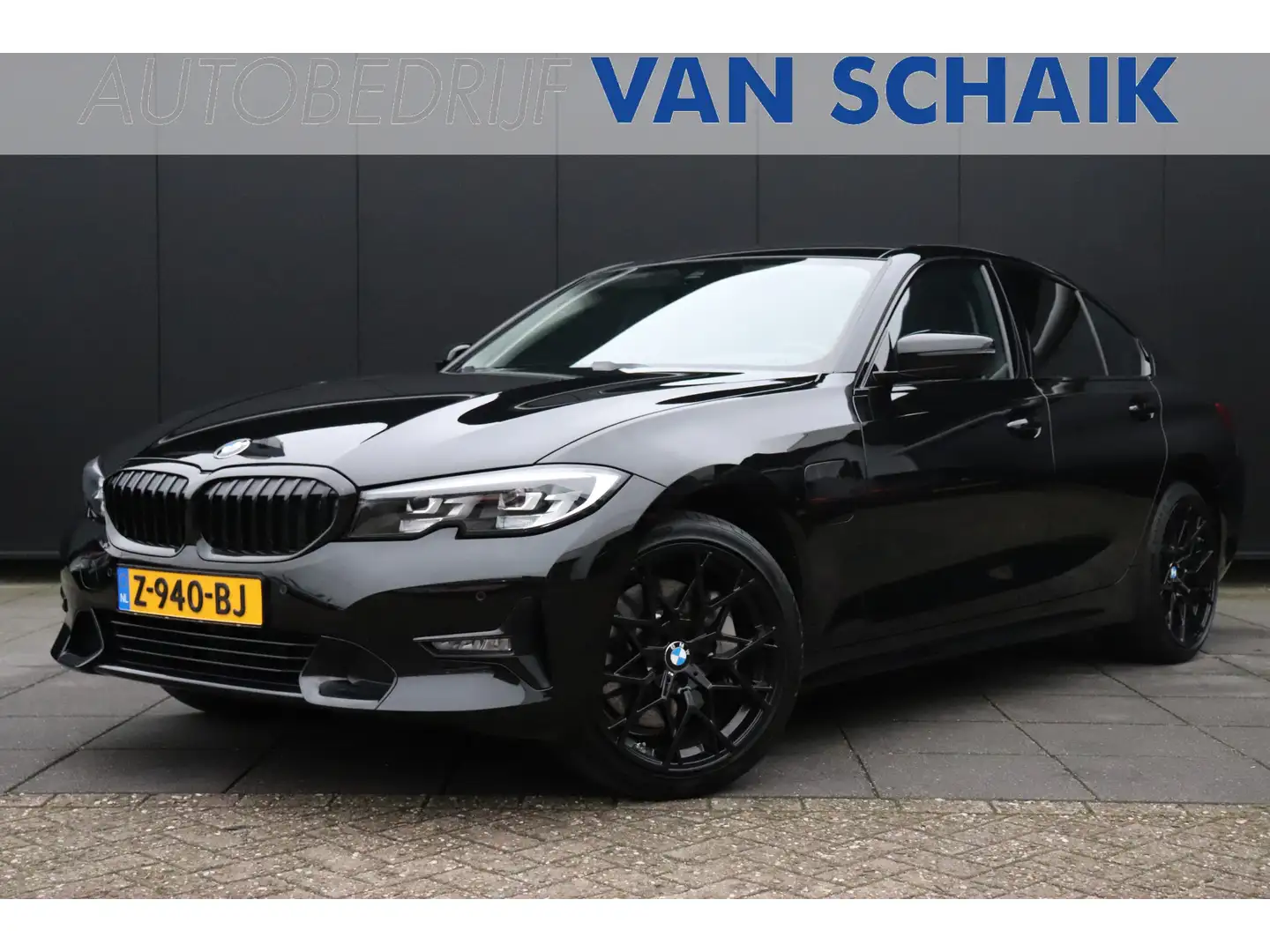 BMW 330 3-serie 330e High Exe AUT | SPORTLINE | NAVI | APP Zwart - 1