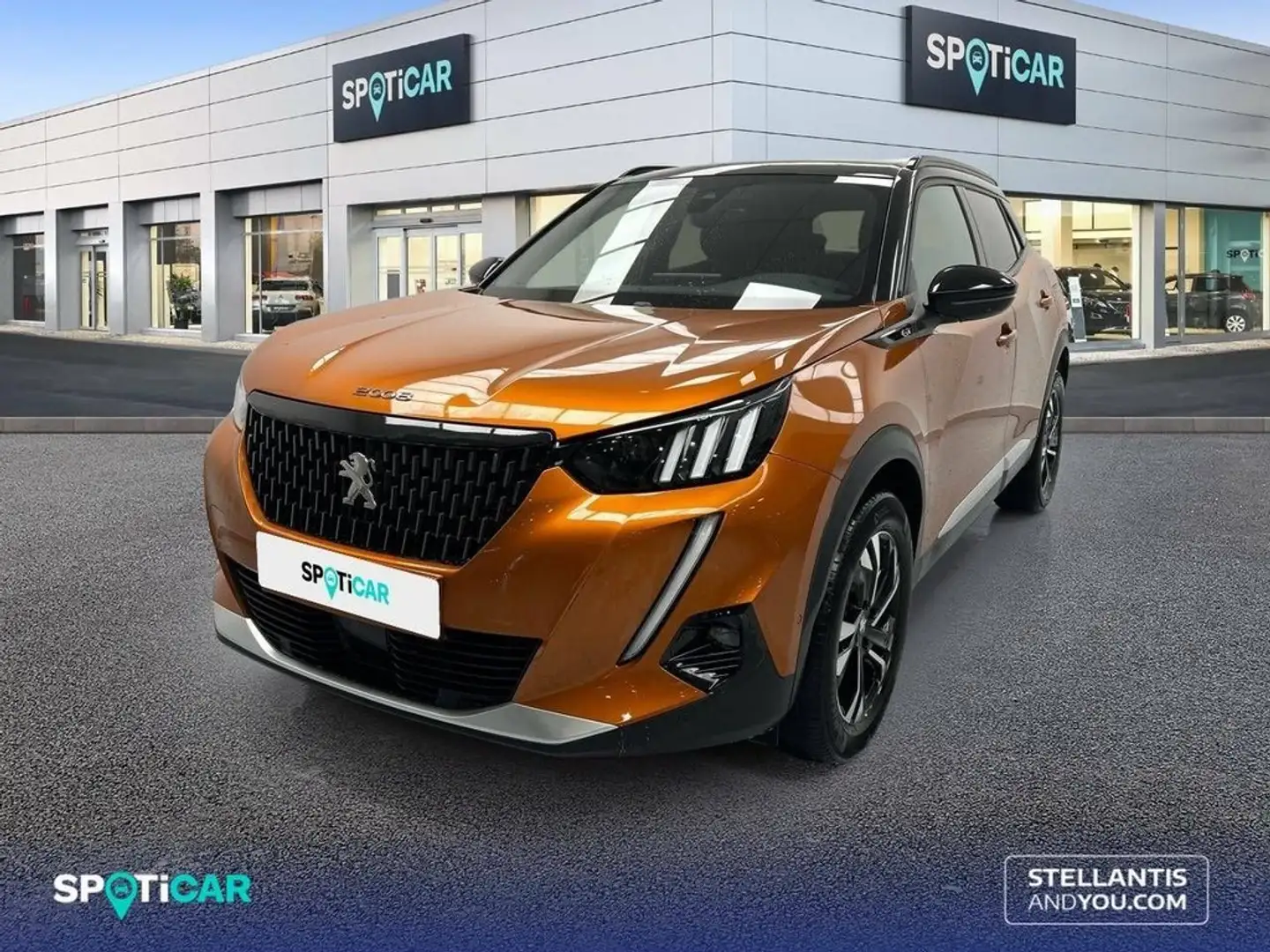 Peugeot 2008 1.2 PureTech S&S GT EAT8 130 Orange - 1