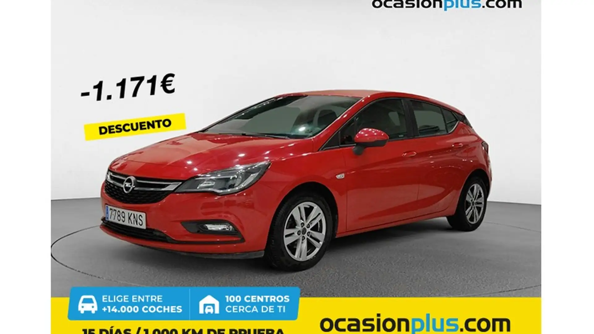 Opel Astra 1.6CDTi S/S Selective 110 Rojo - 1