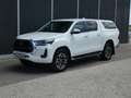 Toyota Hilux *31400+btw* GPS +Carplay +3500kg sleep! +Hardtop Blanc - thumbnail 3