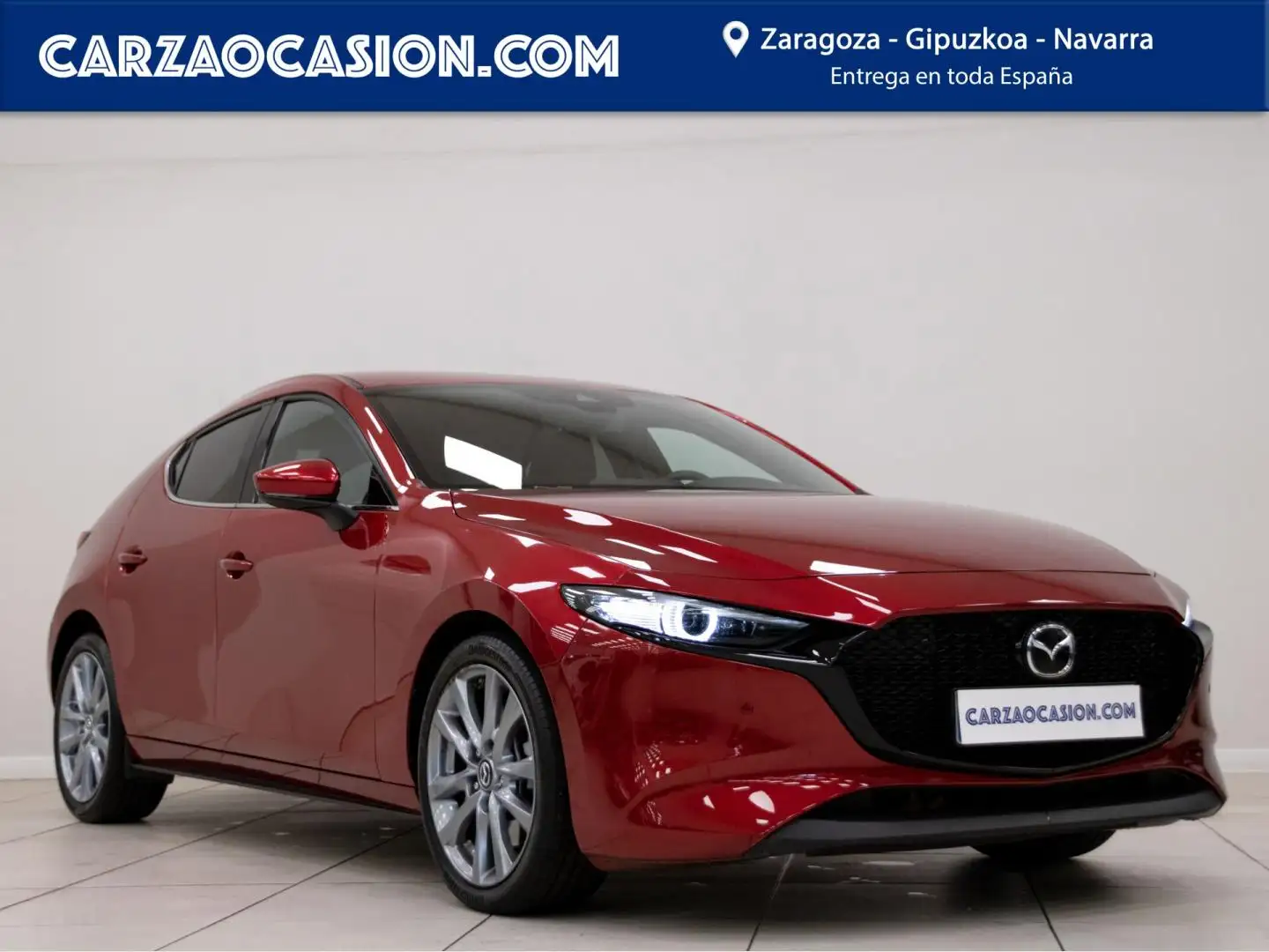 Mazda 3 2.0 e-Skyactiv-G Evolution 90kW Rojo - 1