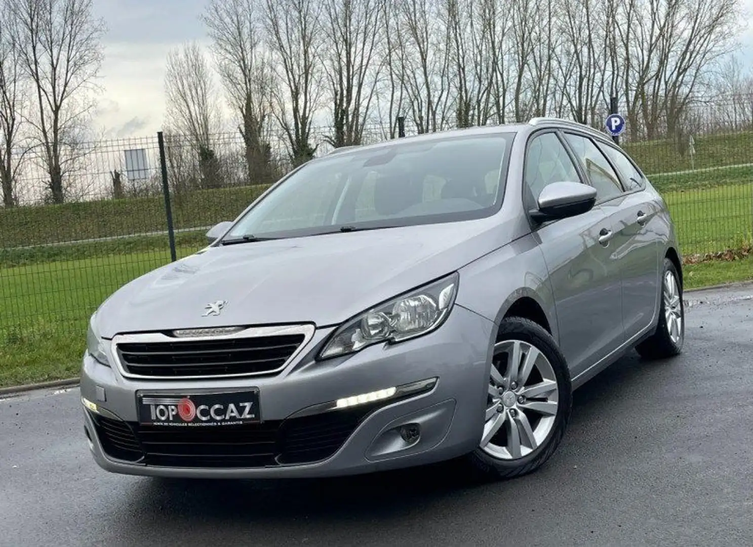 Peugeot 308 1.6 HDI 92CH BUSINESS 12/2014 - 1ERE MAIN - GARANT Gris - 1