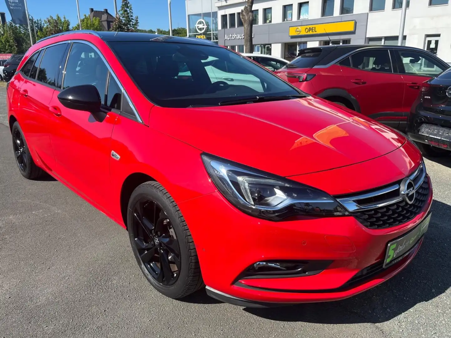 Opel Astra Sports Tourer 1.4 Turbo Dynamic Inkl. Inspektionsp Rouge - 2