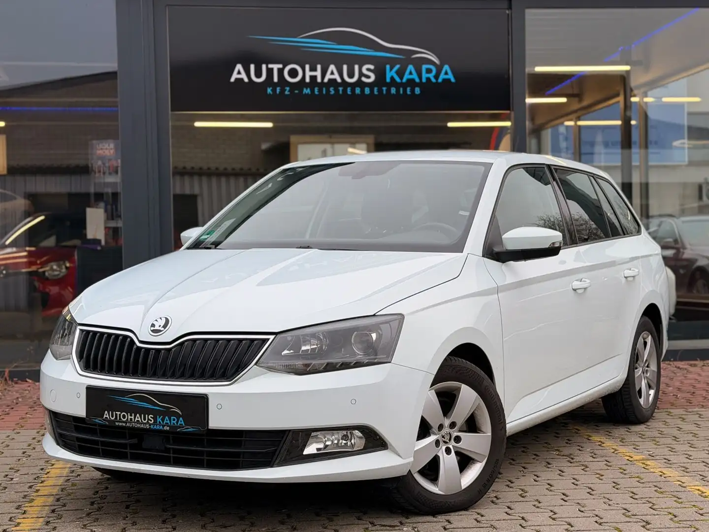 Skoda Fabia 1.2 Combi Style Blanc - 1