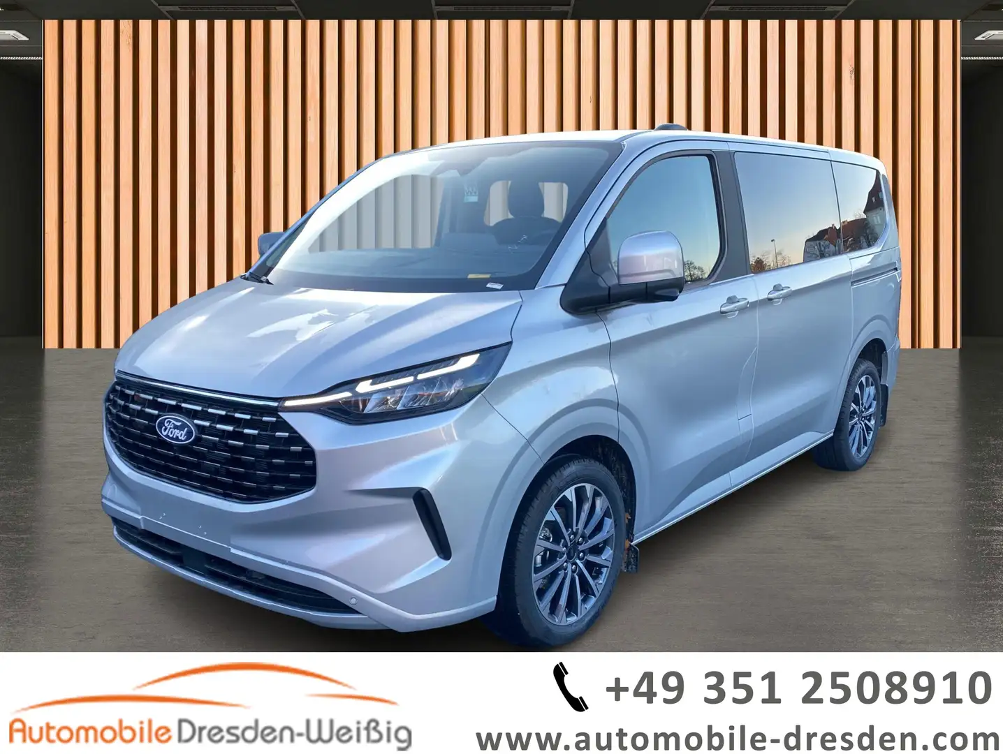 Ford Tourneo Custom 320 L2 Titanium X AWD*Pano*B&O Gris - 1
