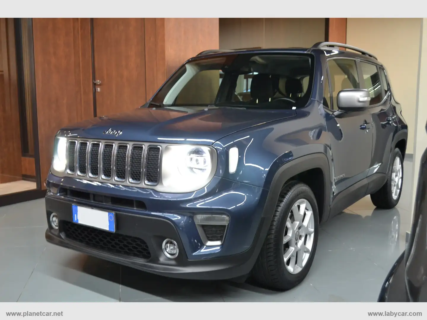Jeep Renegade 1.6 Mjt 130CV Limited Bleu - 1