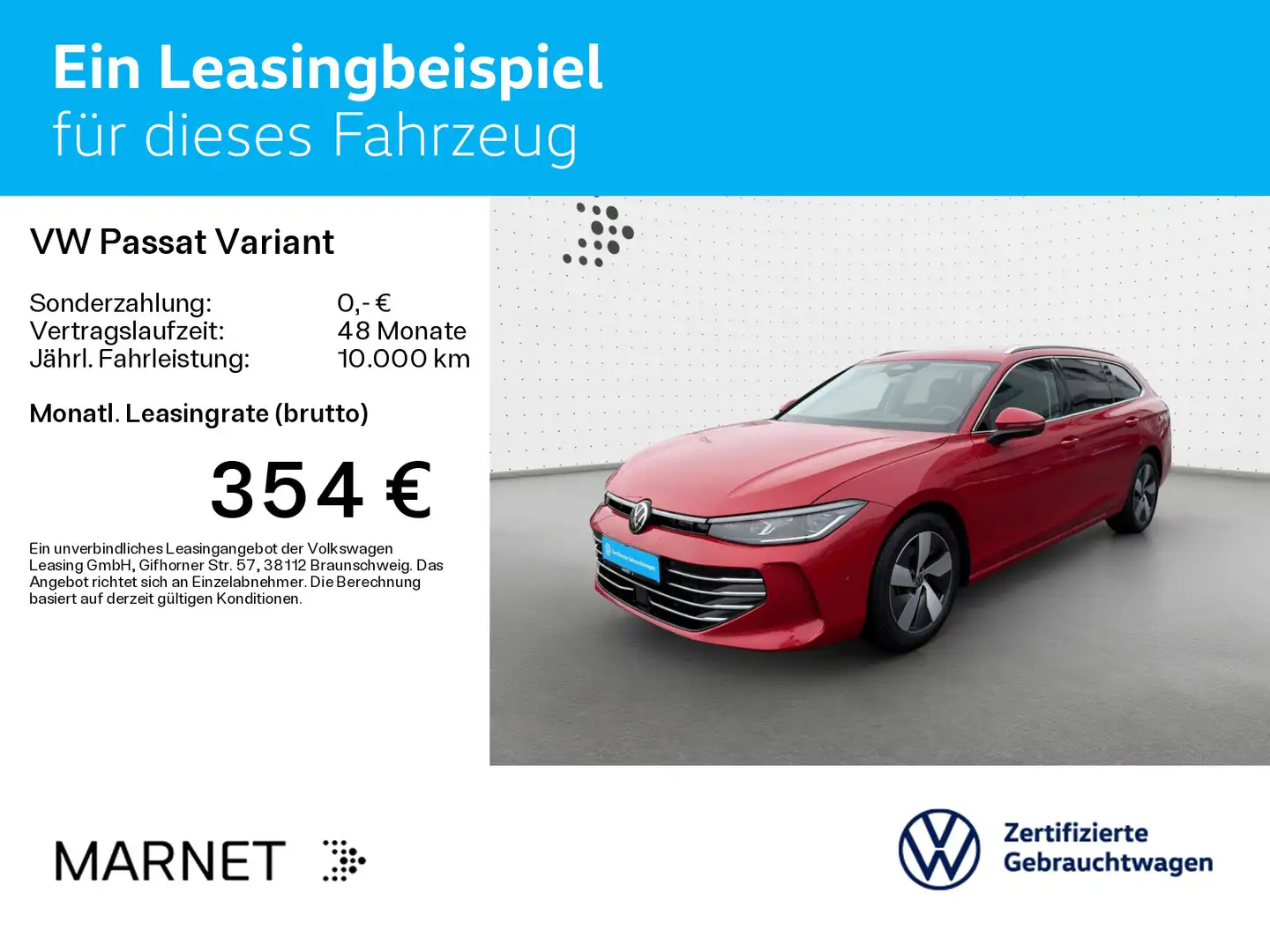 Volkswagen Passat Variant 2.0 TDI DSG Elegance*Navi*AHK*IQ Rot - 2