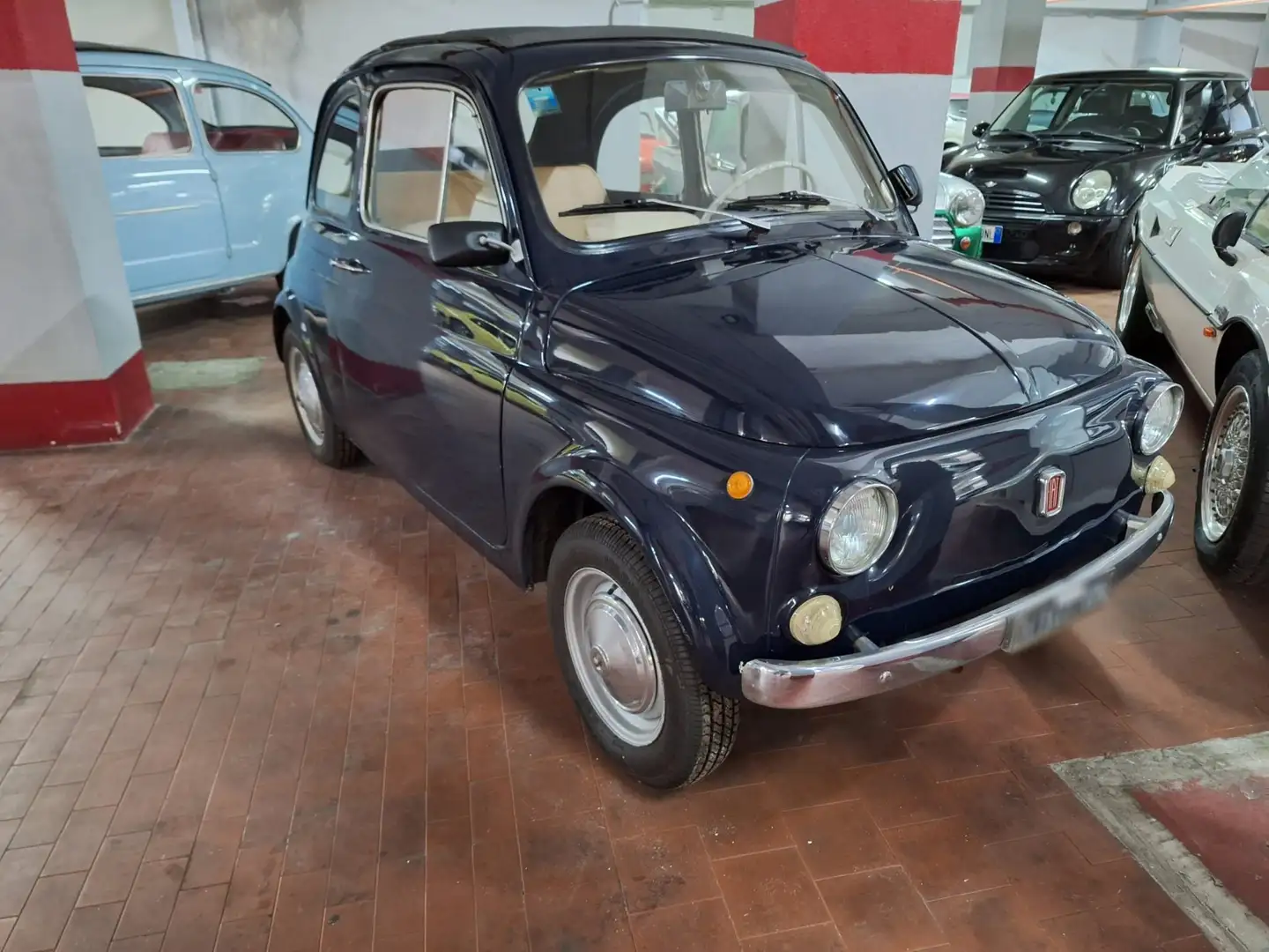 Fiat 500 Albastru - 1