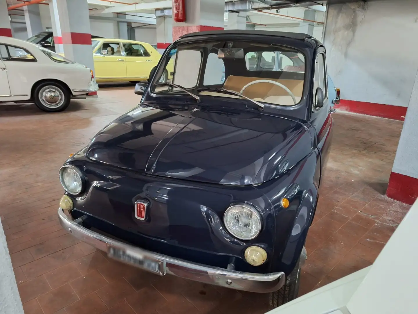 Fiat 500 plava - 2