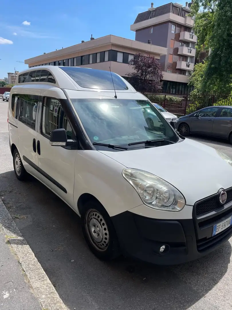 Fiat Doblo FIAT DOBLO' 1.4 BENZINA & GPL. TRASPORTO DISABILI Fehér - 2