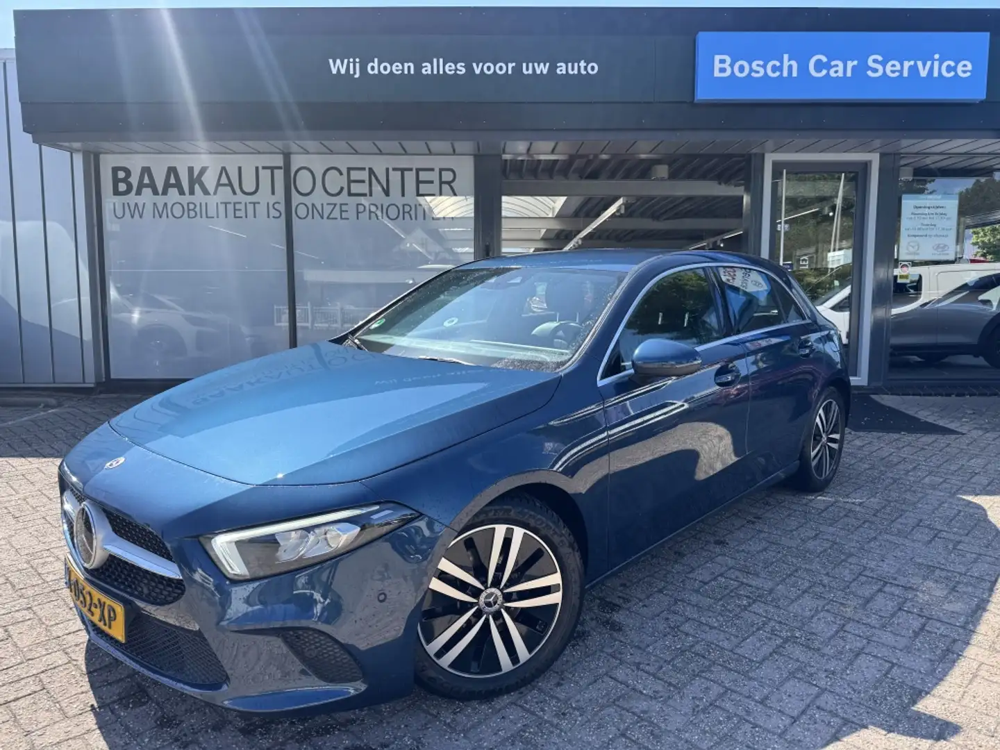 Mercedes-Benz A 180 Business solution Luxury | Leer | Adapt. Cruise Bleu - 1