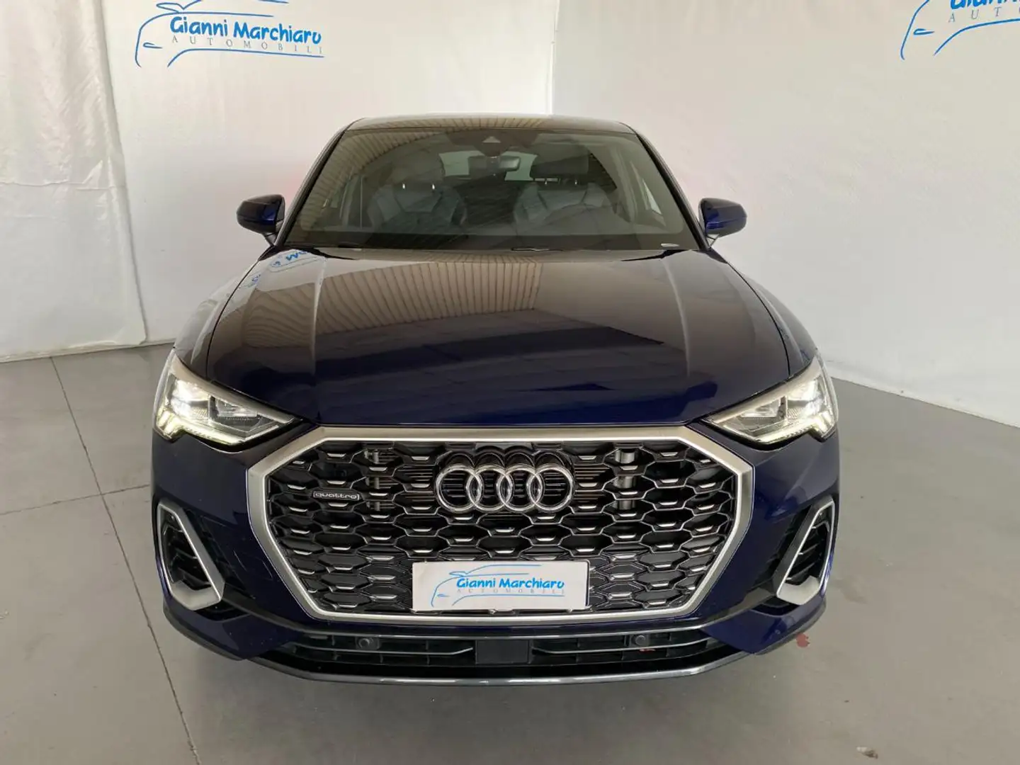 Audi Q3 SPORTBACK SPB 45 TFSI quattro S line edition Blu/Azzurro - 2