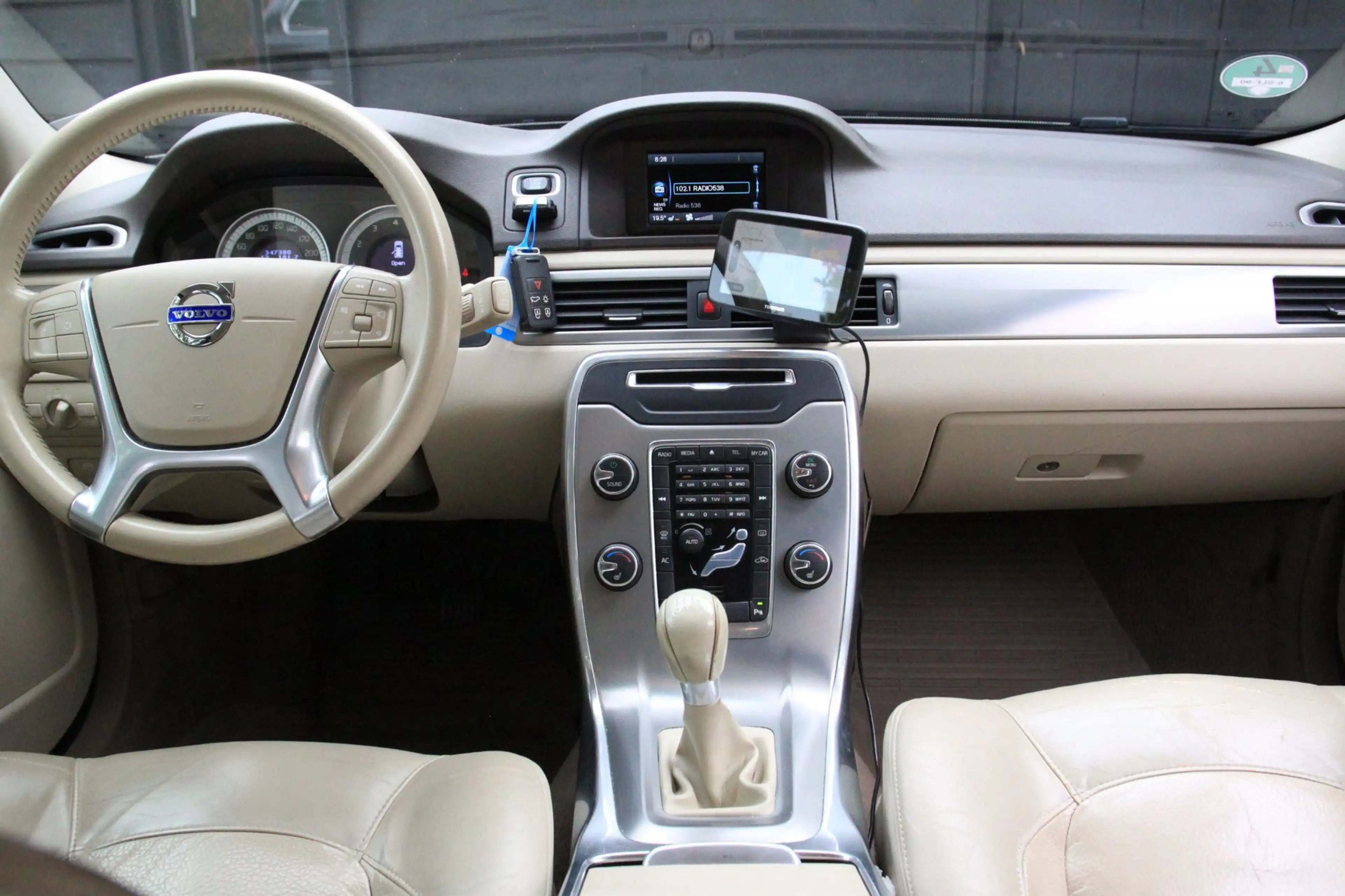 Volvo V70 2.5T Summum CNG/Xenon/Leer/Navigatie/Parkeersensor — photo 11