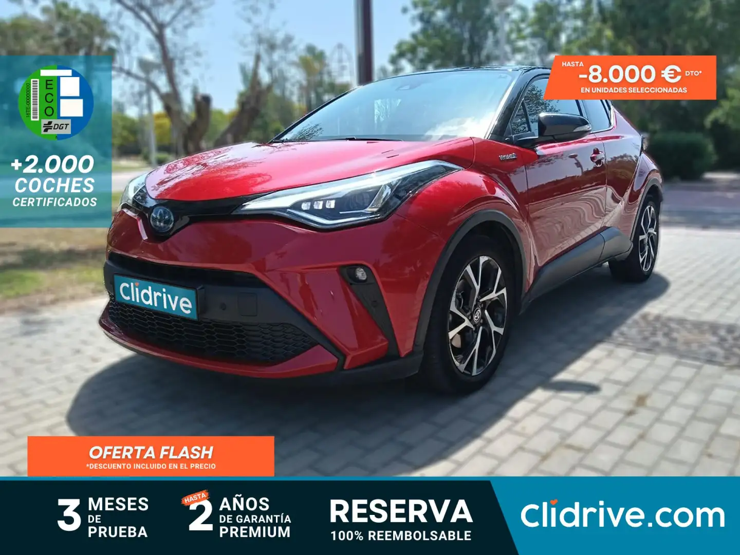 Toyota C-HR 2.0 180H Advance Rojo - 1