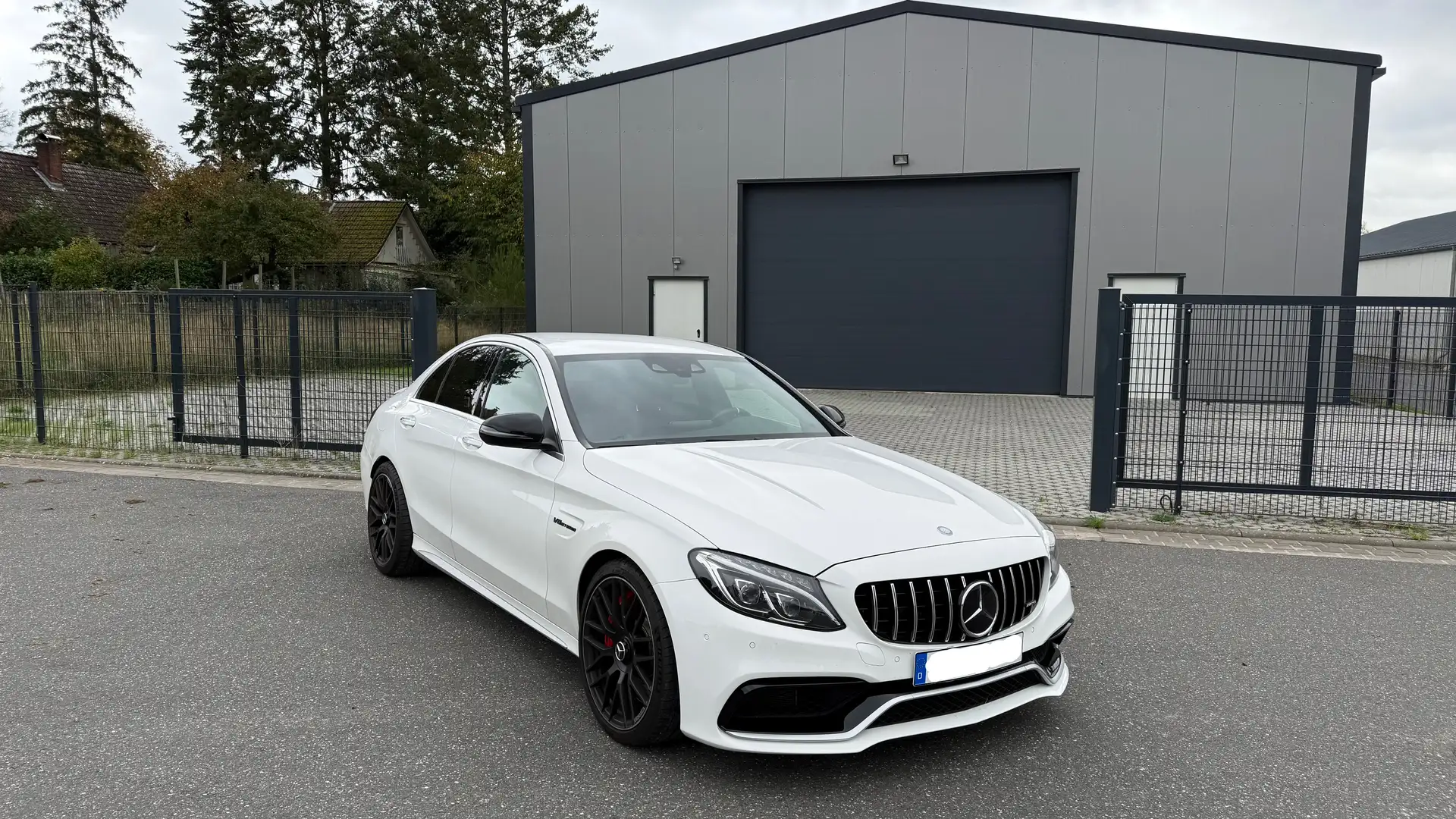 Mercedes-Benz C 63 AMG S Speedshift 7G-MCT Weiß - 1