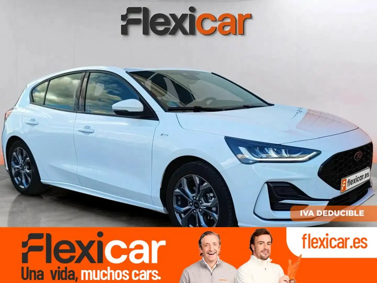Ford Focus 1.0 Ecob. MHEV 92kW ST-Line Design SIP Blanc - 1