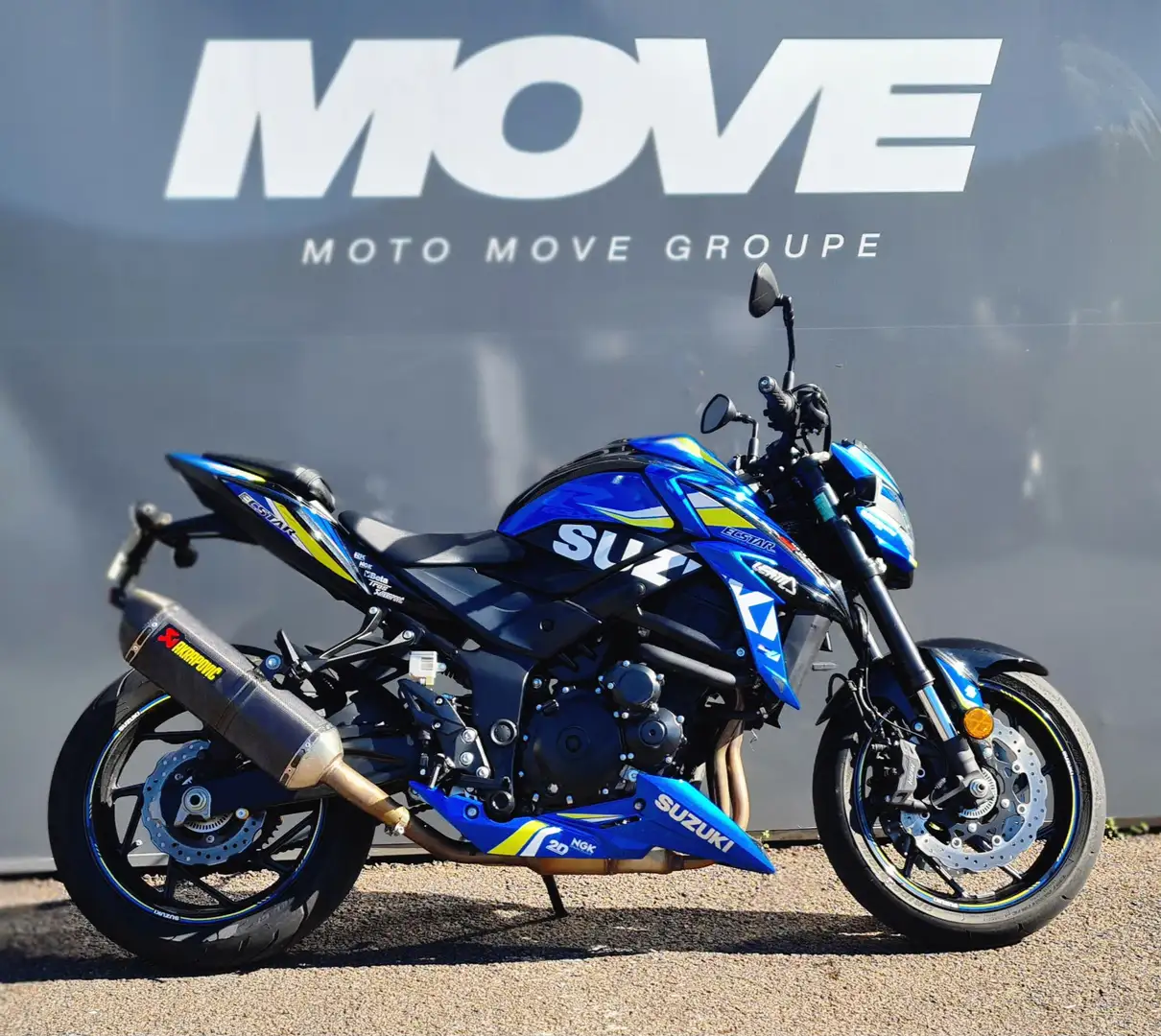 Suzuki GSX-S 750 Bleu - 1