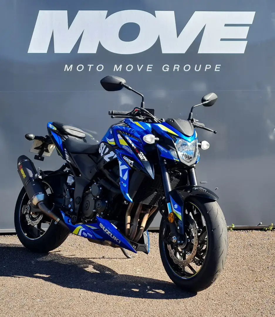 Suzuki GSX-S 750 Bleu - 2
