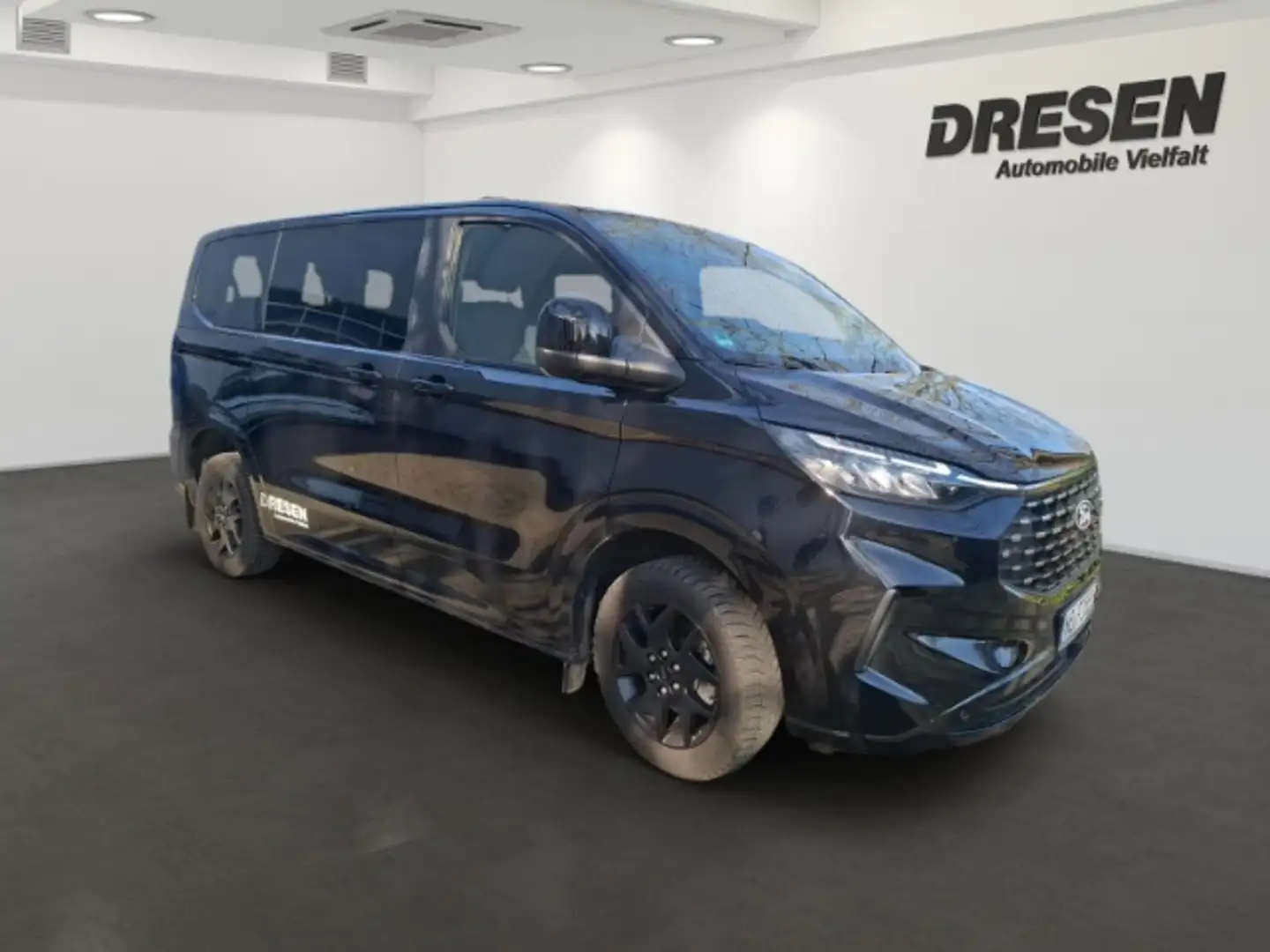 Ford Tourneo Custom Titanium+Sitzheizung+Kamera+Navi+Abstandswarner Černá - 2