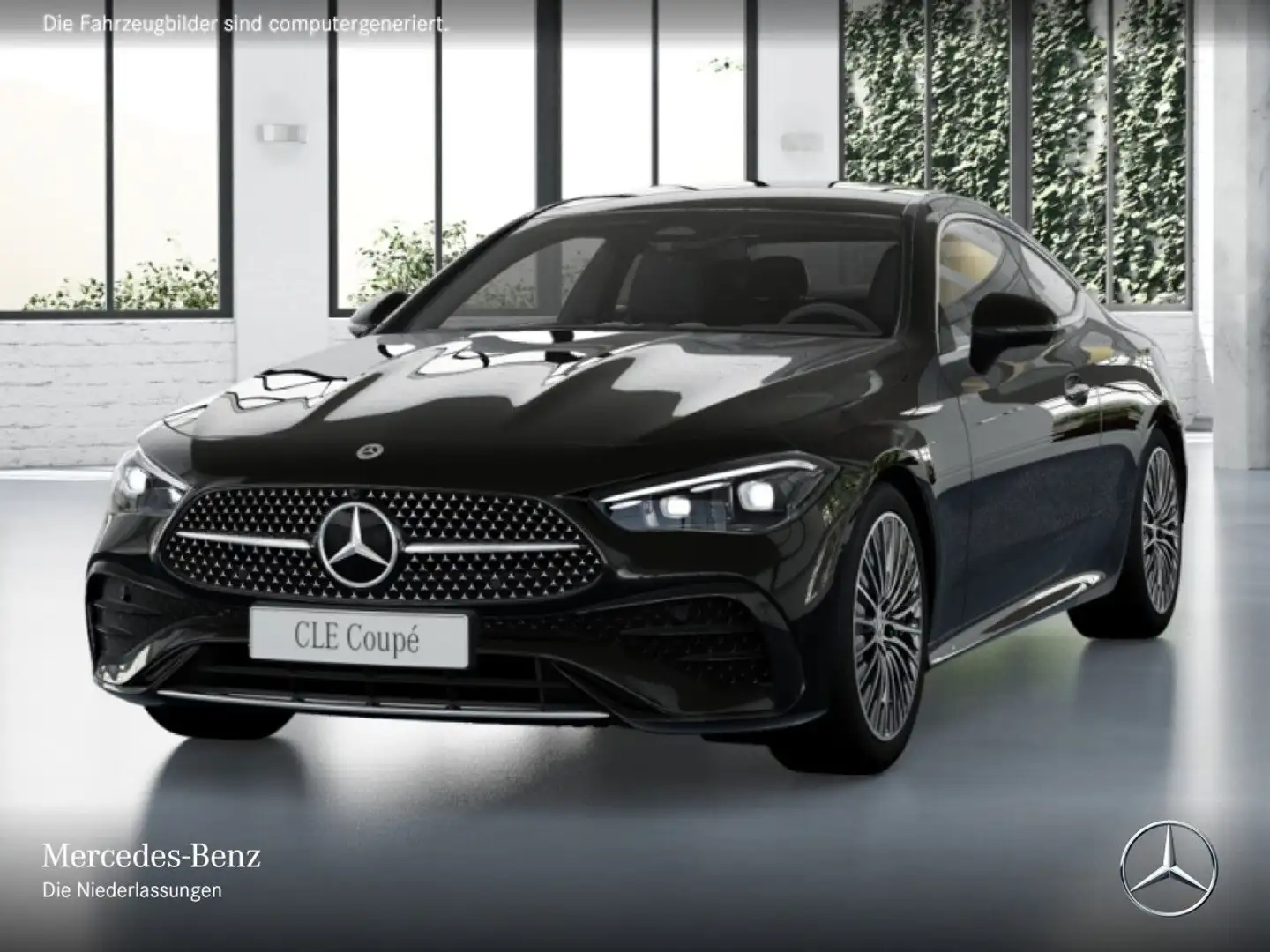 Mercedes-Benz CLE 200 AMG+360+BURMESTER+TOTW+KEYLESS+9G Schwarz - 2