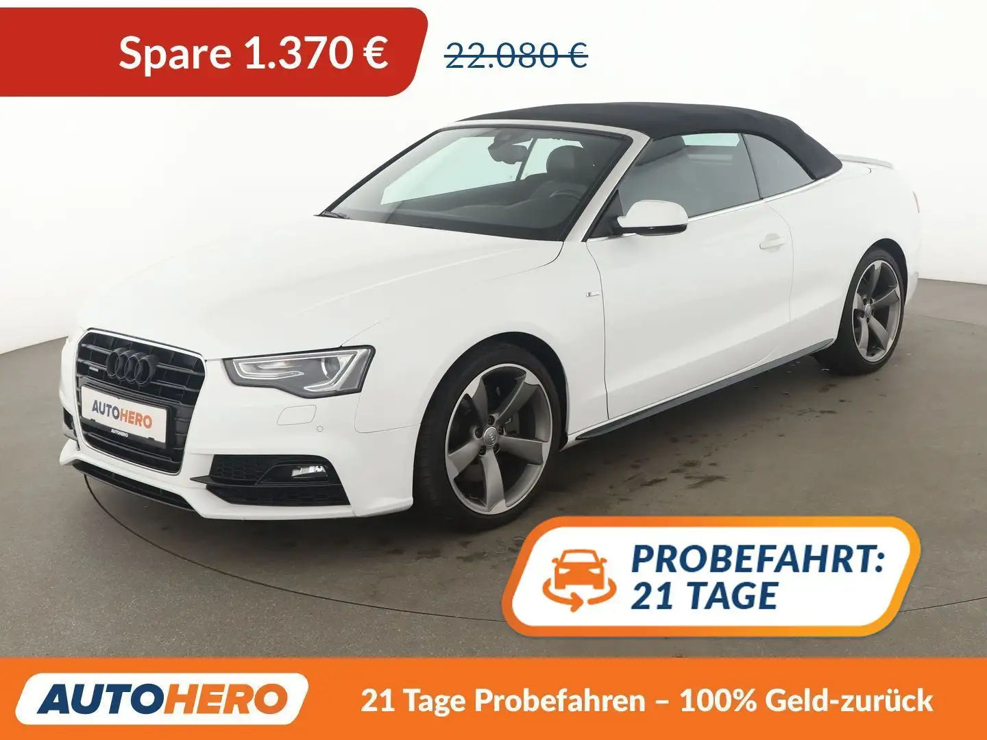 Audi A5 3.0 V6 TDI quattro Aut.*NAVI*XENON*ACC* Weiß - 1