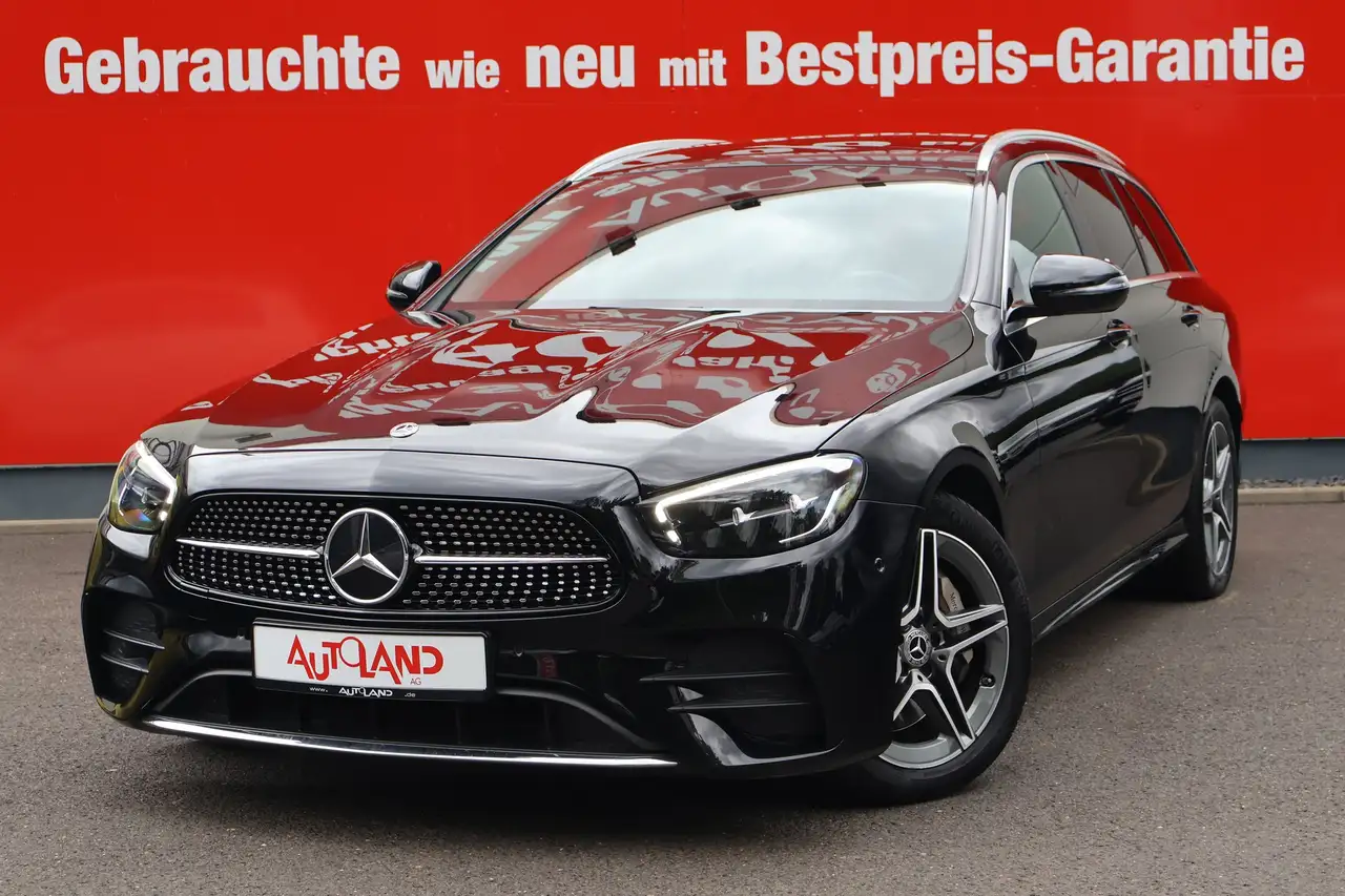 Mercedes-Benz E-Class E300 e T-Modell AMG Line LED Navi Totwinkel AHK, миниатюра 2