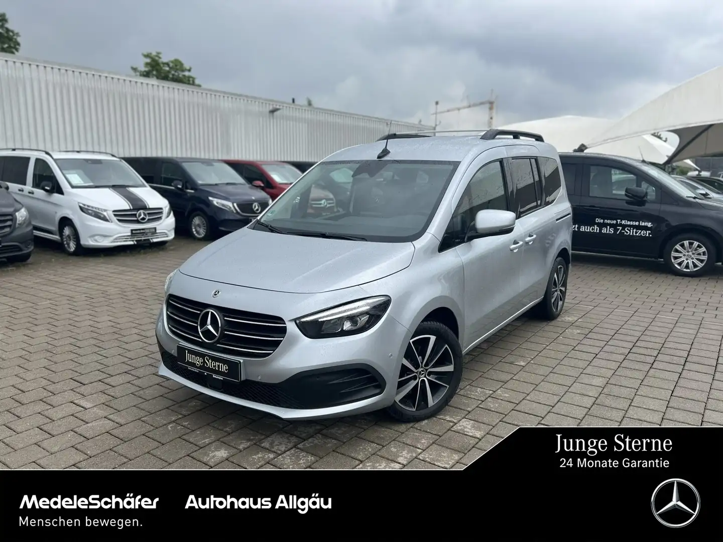 Mercedes-Benz T 160 d PROGRESSIVE LED NAVI AUTOMATIK KAMERA Navi Argent - 1