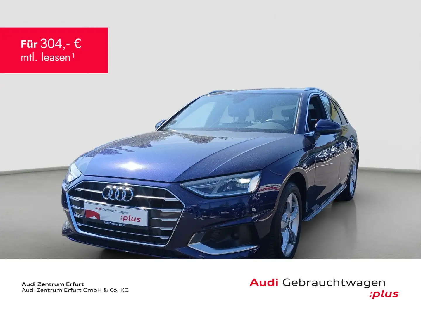 Audi A4 35 TDI S-tronic advanced Leder Navinter Blau - 1