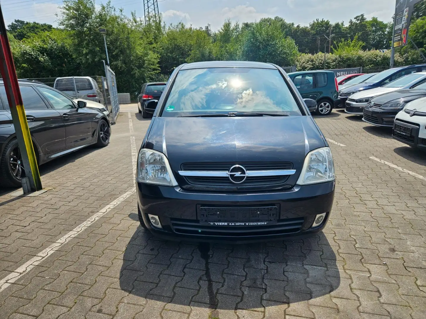 Opel Meriva Cosmo 1.6 74KW KLIMA*TÜV 03/2026* Zwart - 1