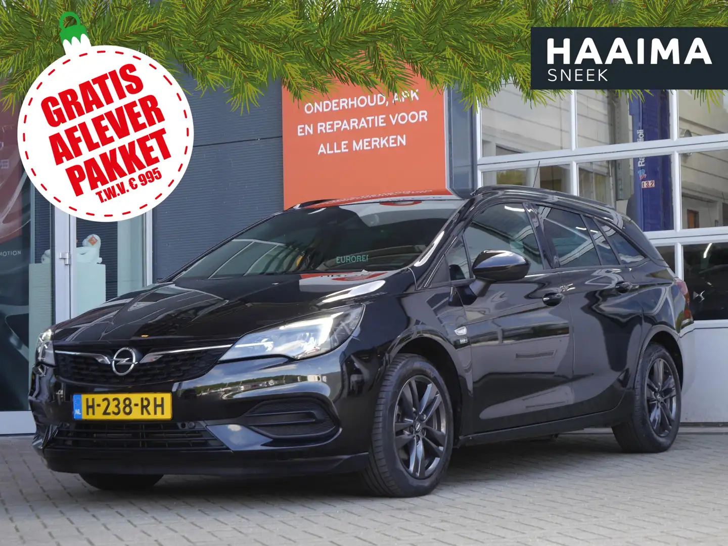 Opel Astra Sports Tourer 1.2 Edition 2020 130PK | Trekhaak | Zwart - 1