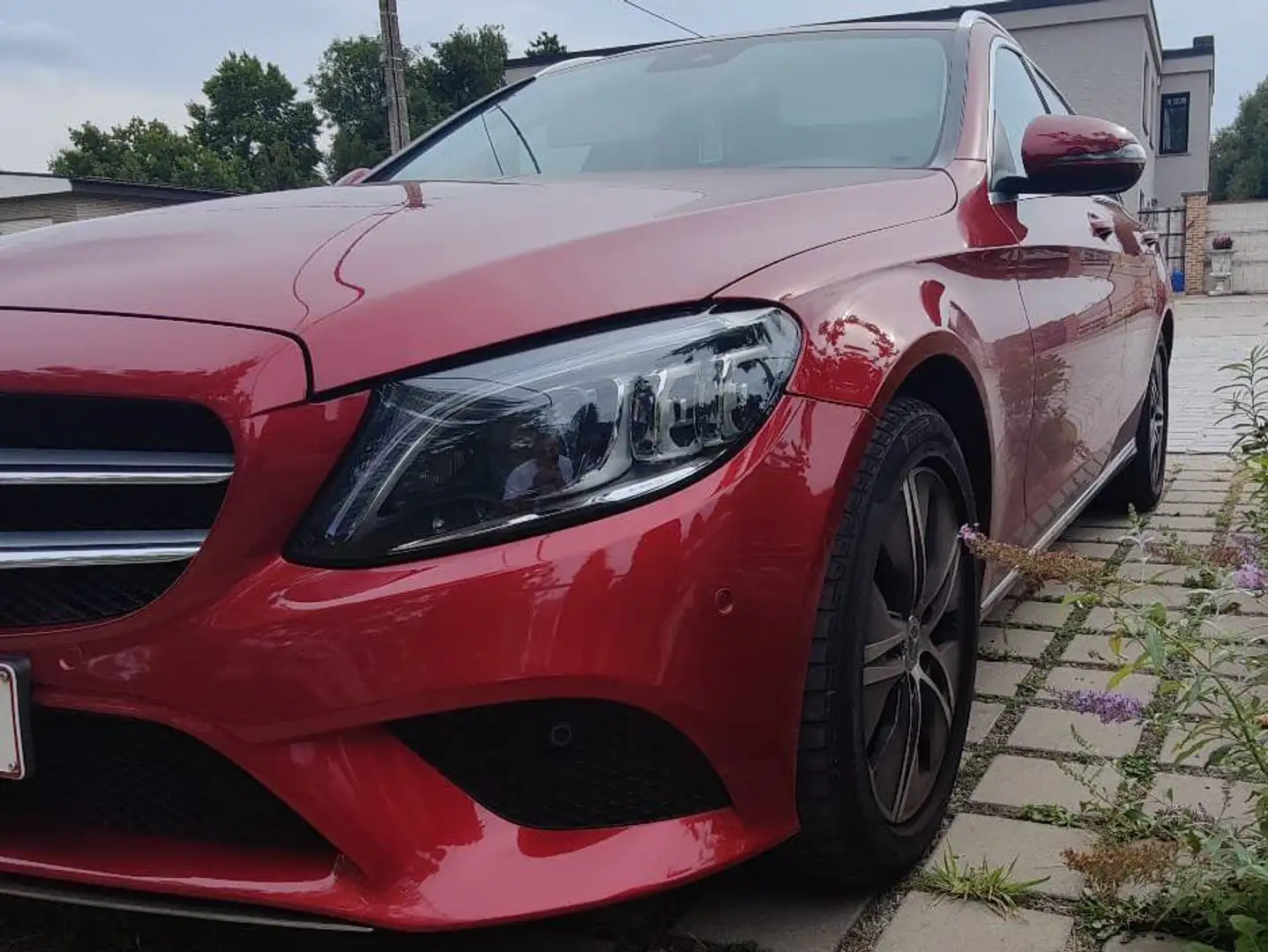 Mercedes-Benz C 160 C 160 T 9G-TRONIC Avantgarde Червоний - 1