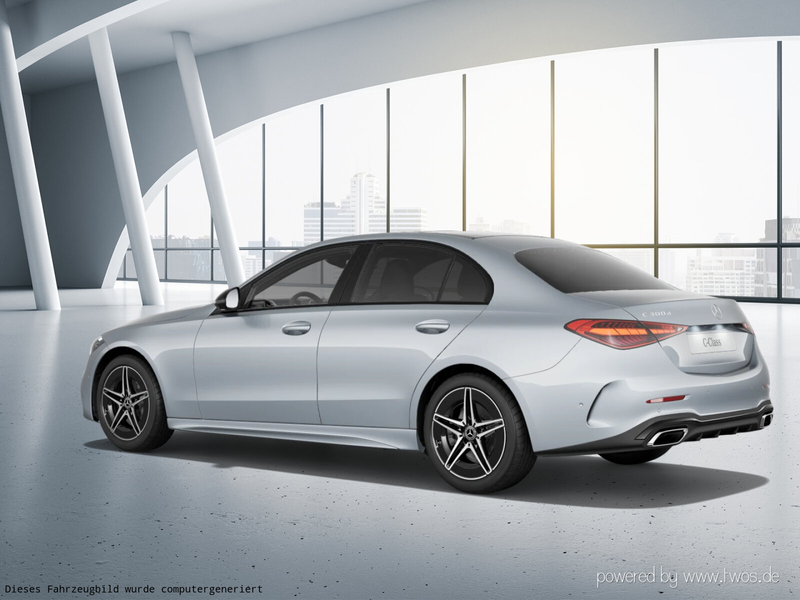 Mercedes-Benz C 300 C 300 d AMG Pano Distr DigiLight Burm3D Night Navi — photo 12