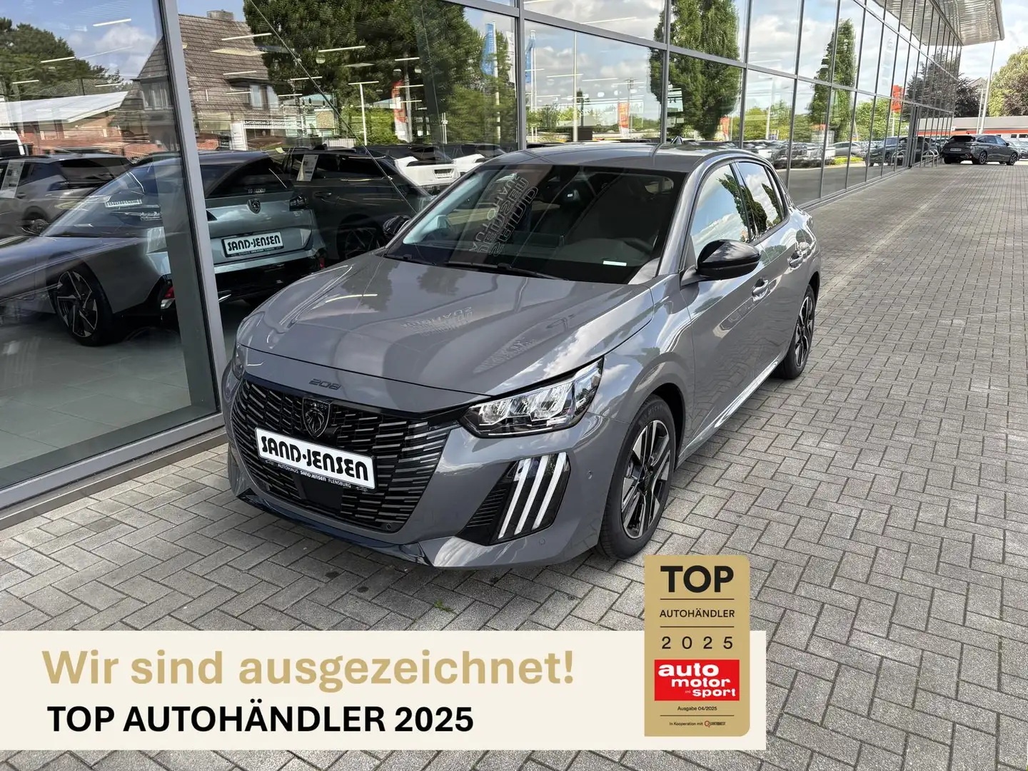Peugeot 208 1,2 PT 100 Allure 6 Gang ACC 16" Sitzhz Gri - 1