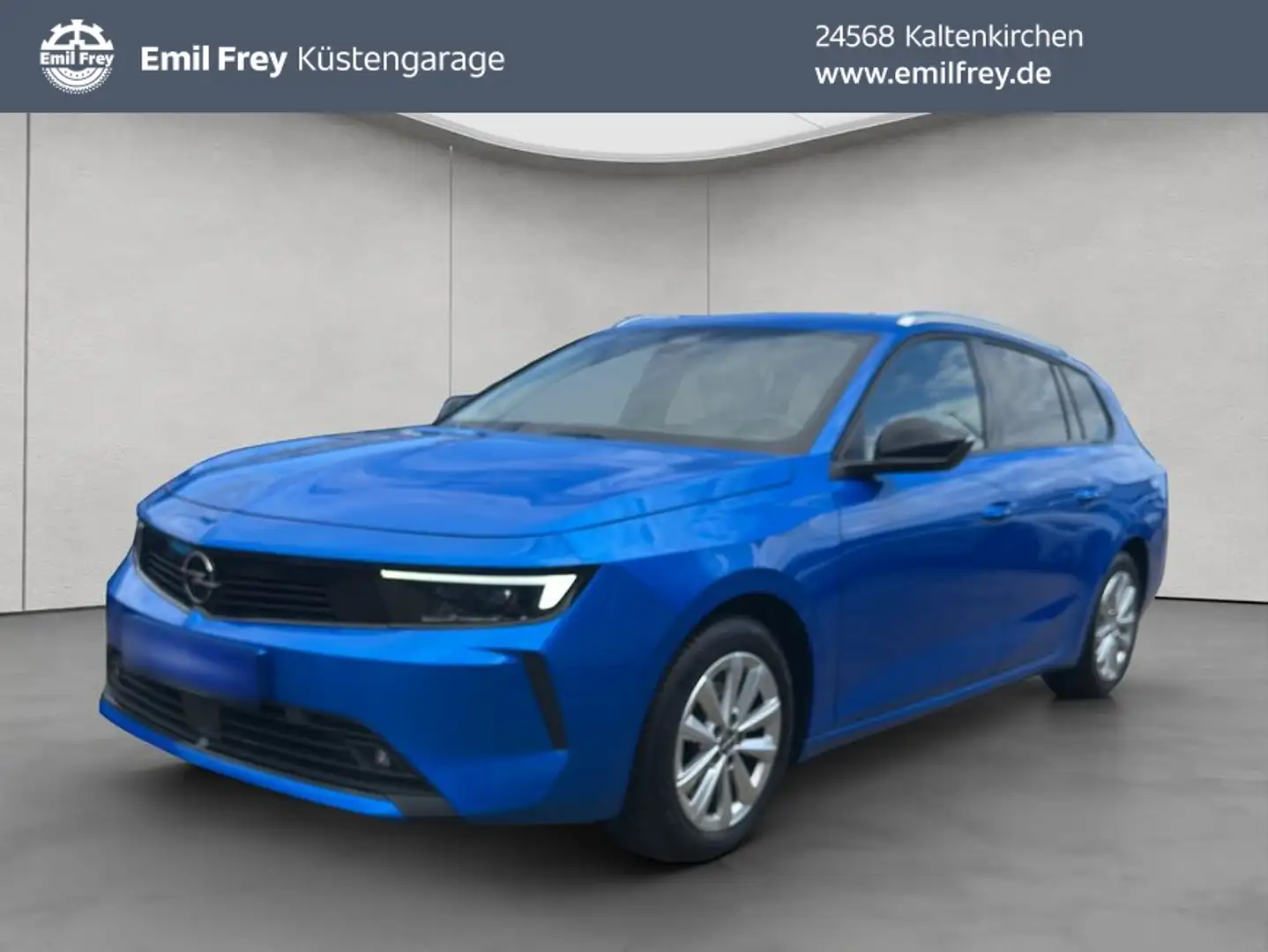 Opel Astra Sports Tourer 1.5 D Automatik Elegance AHK Blau - 1