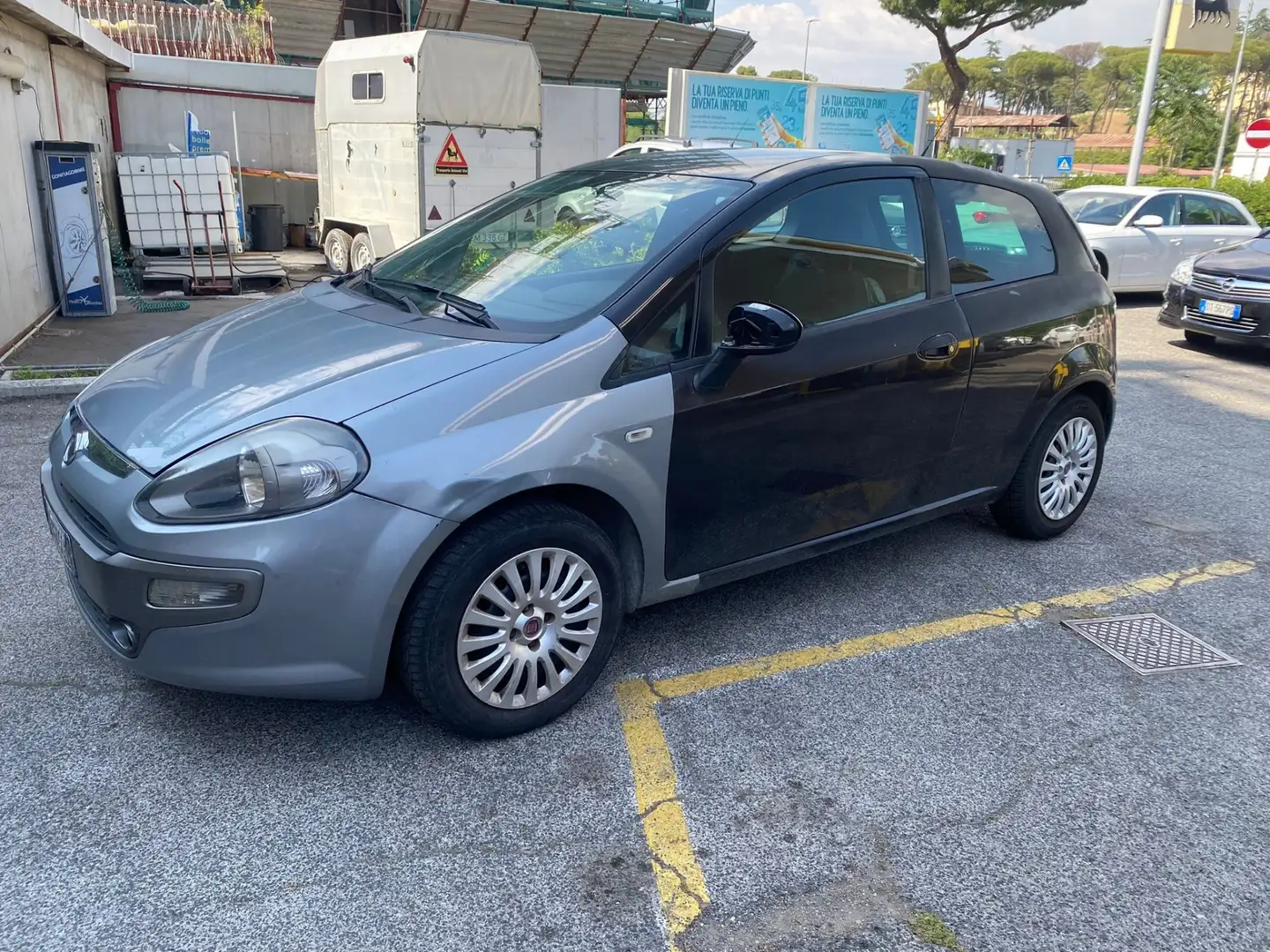 Fiat Punto Evo Punto Evo 3p 1.2 Active GPL DEL 10/2021 Grigio - 2
