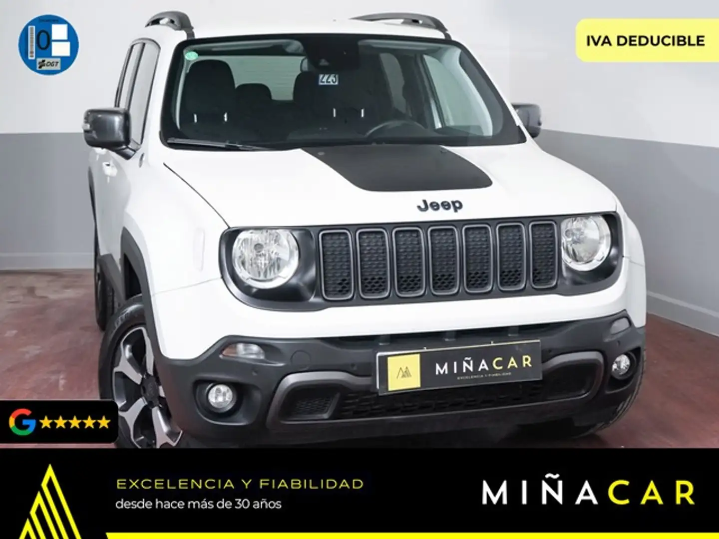 Jeep Renegade 1.3 PHEV Trailhawk 4x4 Aut. 177KW Blanco - 1