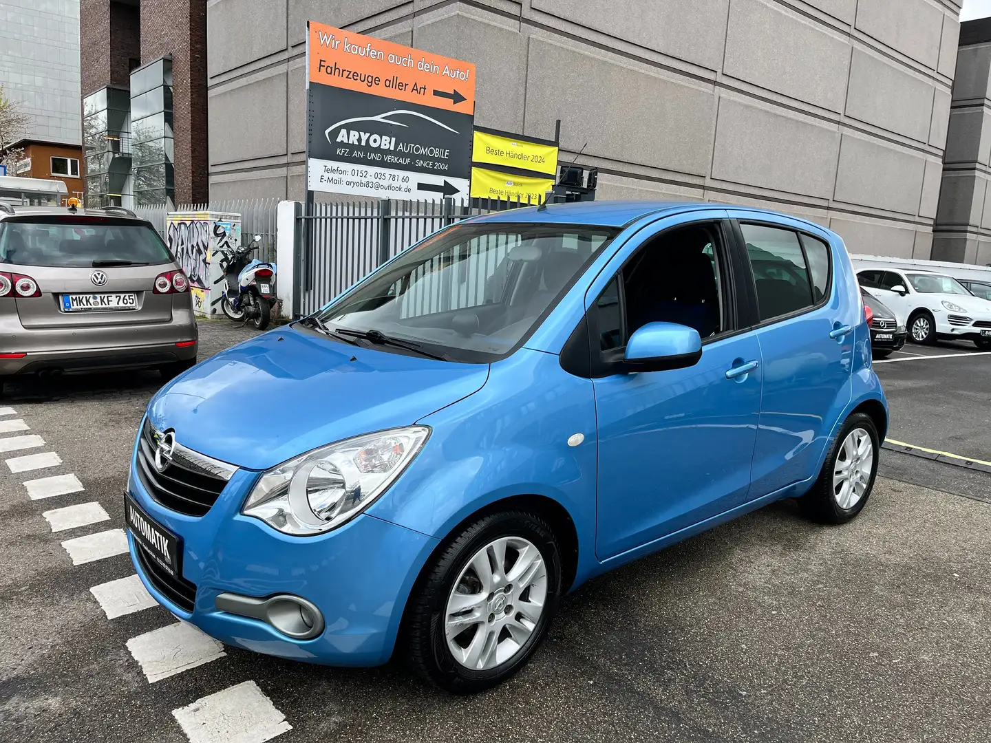Opel Agila B Edition/ Automatik !!/ 1 Jahr Garantie Incl. Blau - 1
